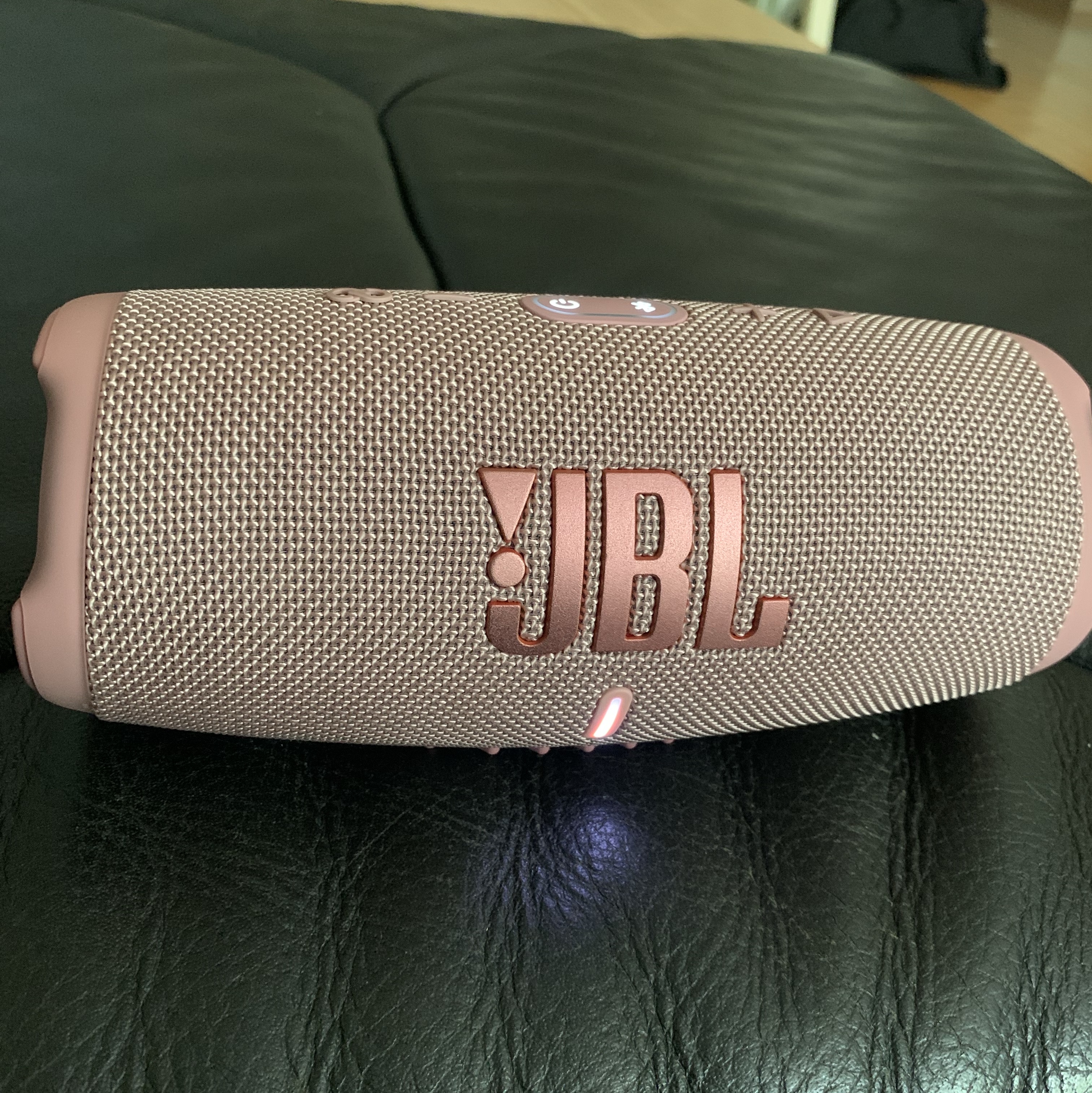 JBL Charge 5 Bluetooth Speaker Pink (Korean Ver.) 착용 스타일