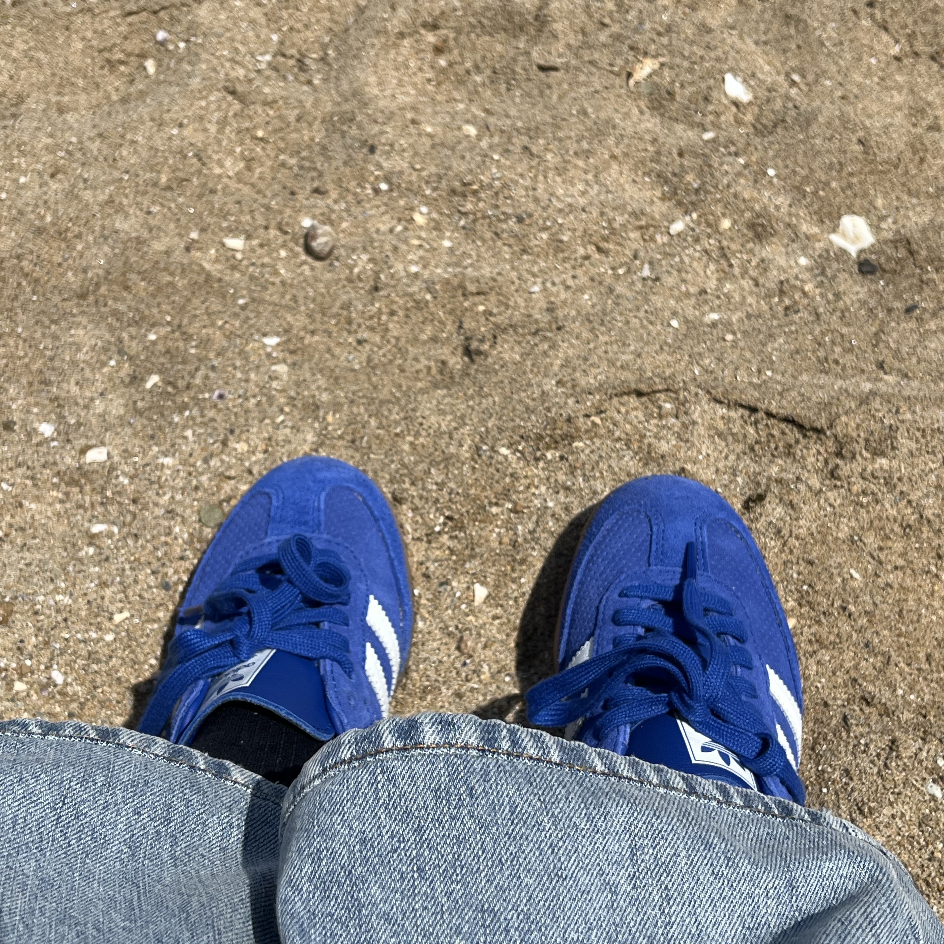 Adidas Samba OG Royal Blue 착용 스타일