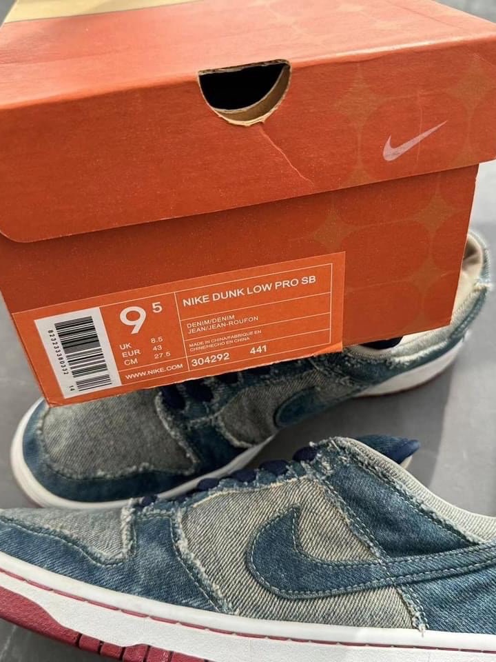Nike SB Dunk Low Pro Reese Forbes Denim 착용 스타일 - 7