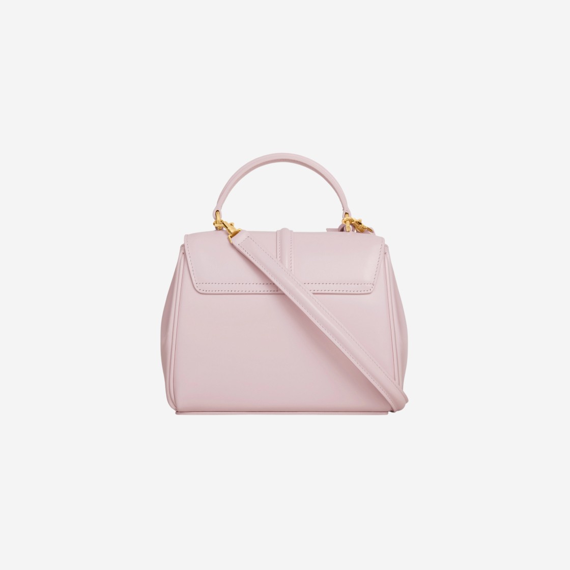 Celine Mini 16 in Satinated Calfskin Pastel Pink 상세 이미지 3