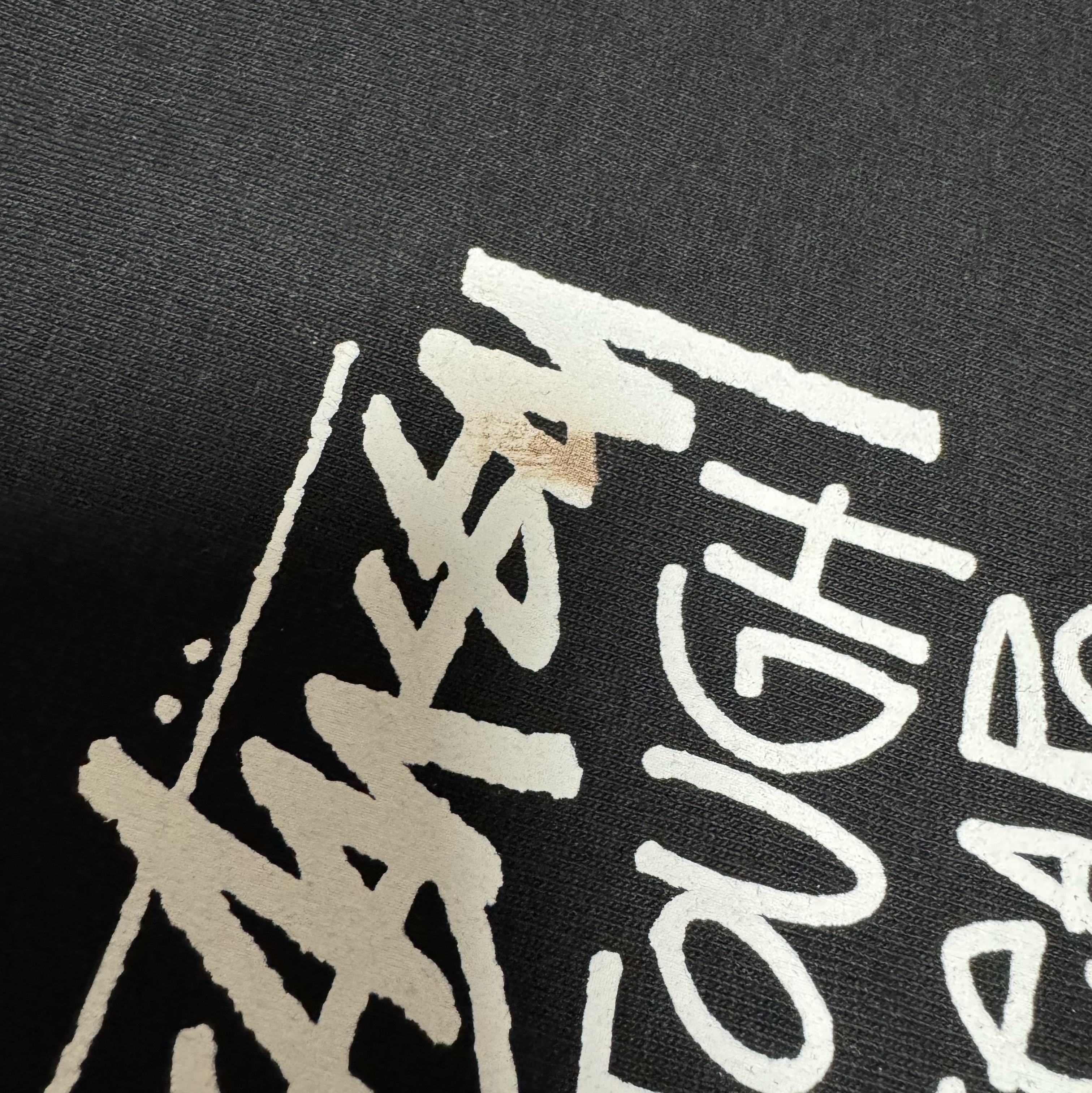 Stussy Tough Gear T-Shirt Black 착용 스타일