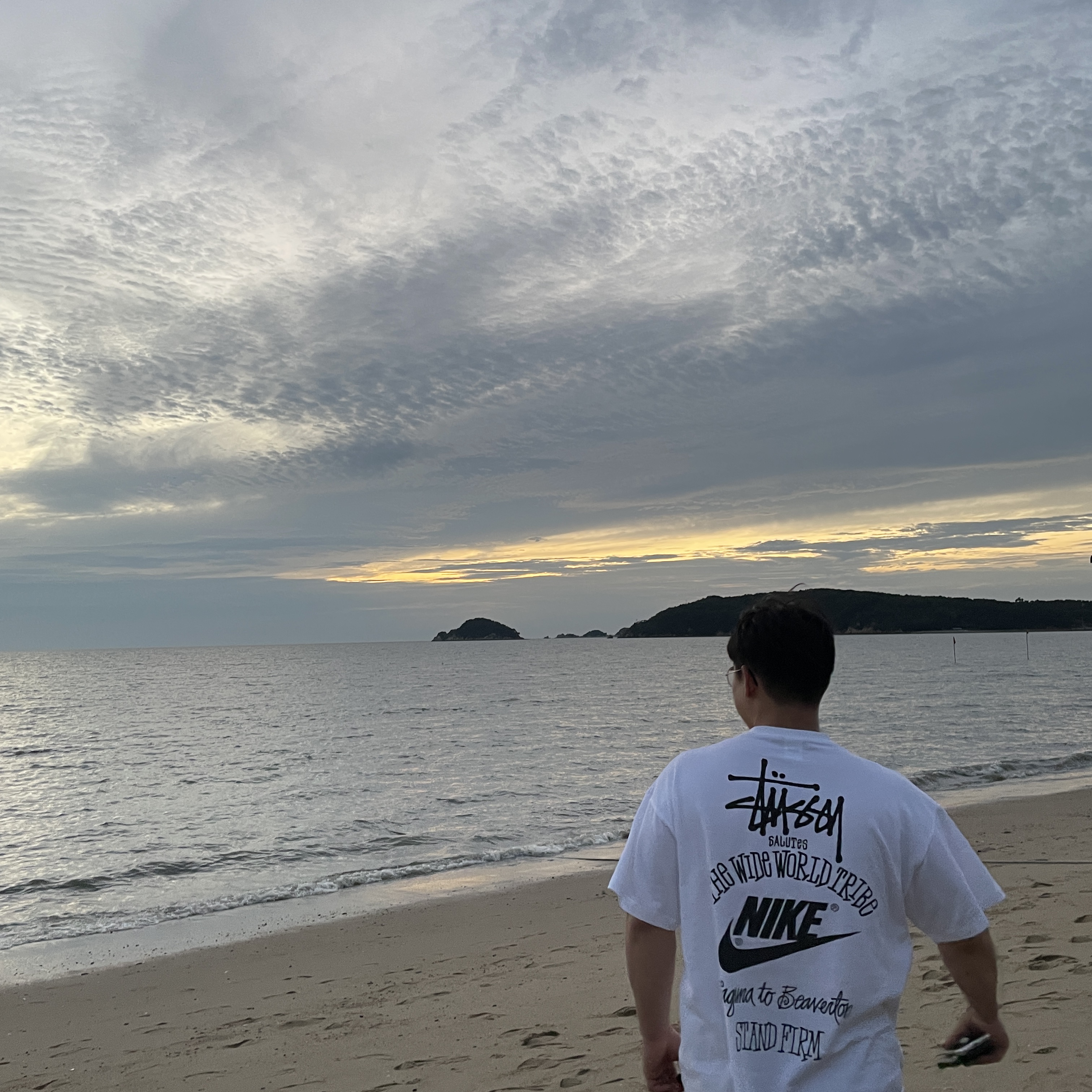 Nike x Stussy T-Shirt White (DV1774-100) 착용 스타일