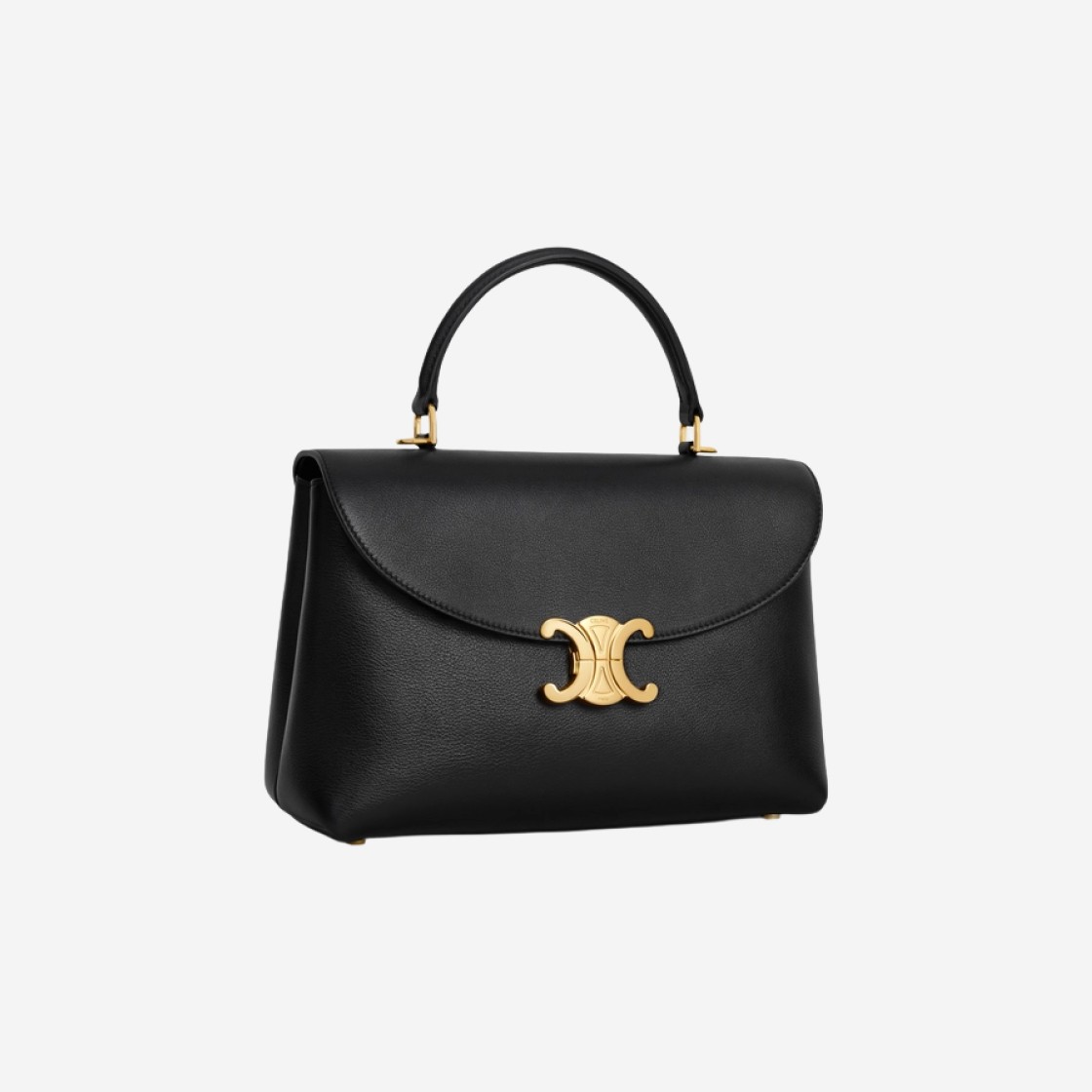 Celine Medium Nino Bag in Supple Calfskin Black 상세 이미지 2