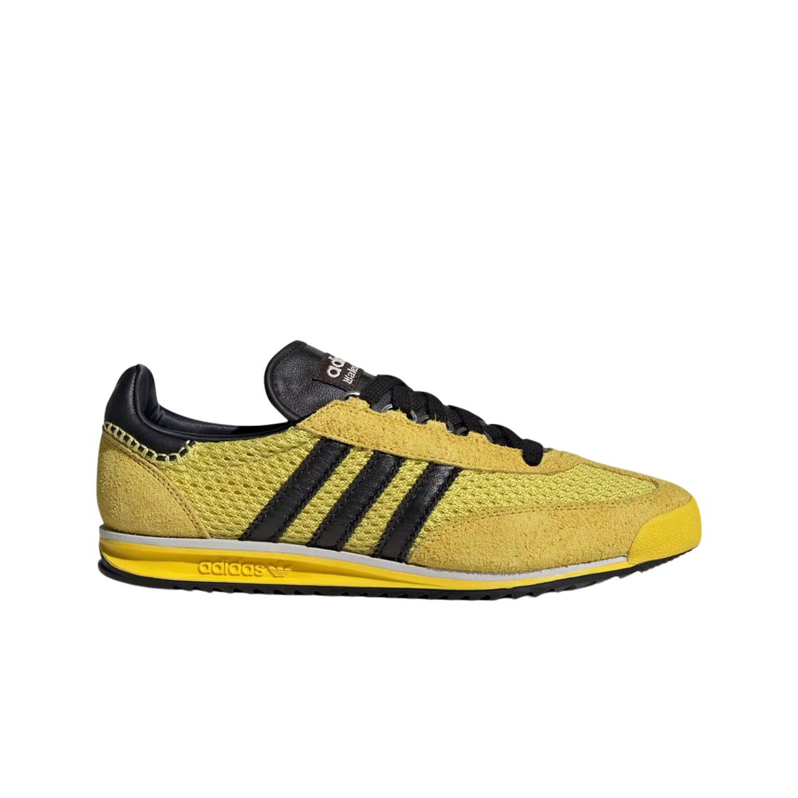 아디다스 x 웨일스 보너 SL 76 옐로우 코어 블랙(Adidas x Wales Bonner SL 76 Yellow Core Black)