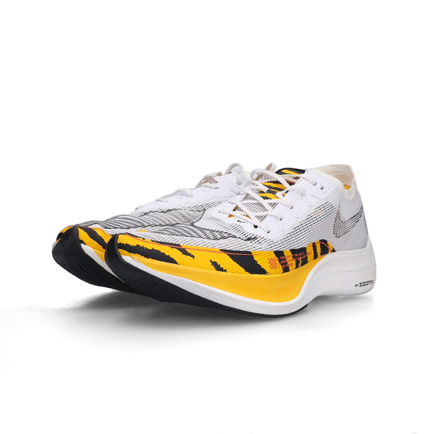 Nike ZoomX Vaporfly Next% 2 BRS White University Gold