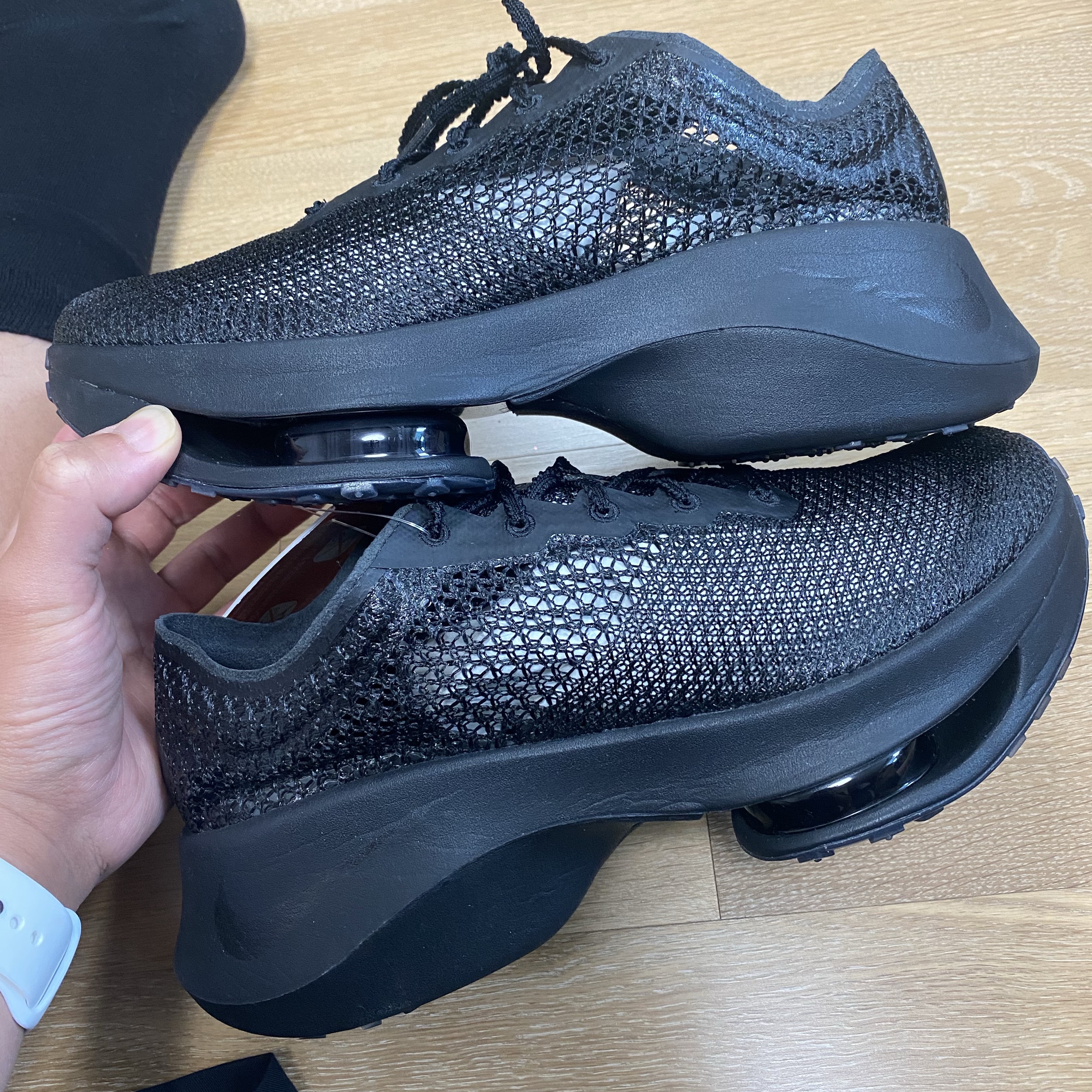 Nike x Matthew M Williams Zoom 006 TRD Run Black 착용 스타일 - 1