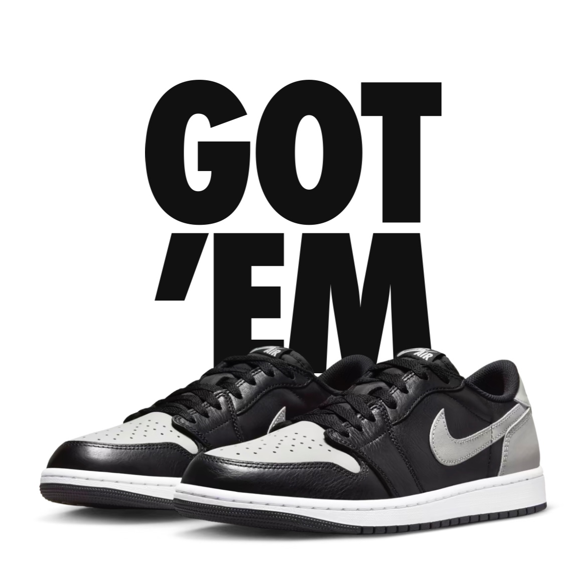 Jordan 1 Retro Low OG Shadow 착용 스타일 - 1
