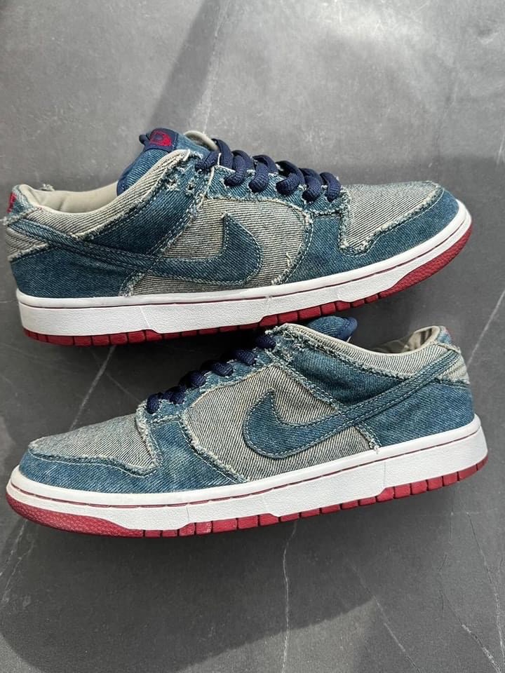 Nike SB Dunk Low Pro Reese Forbes Denim 착용 스타일 - 1
