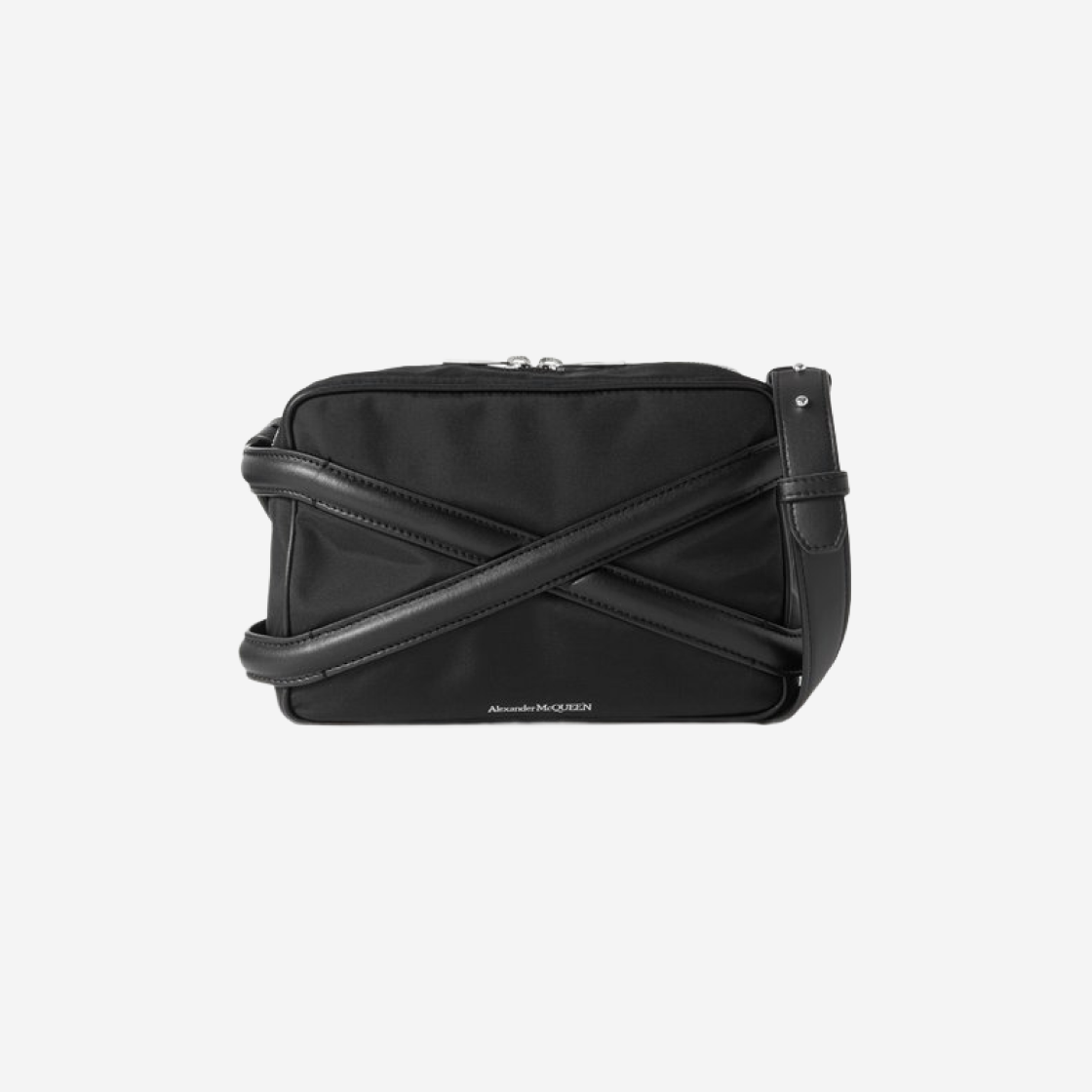 Alexander McQueen The Harness Camera Bag Black 상세 이미지 1