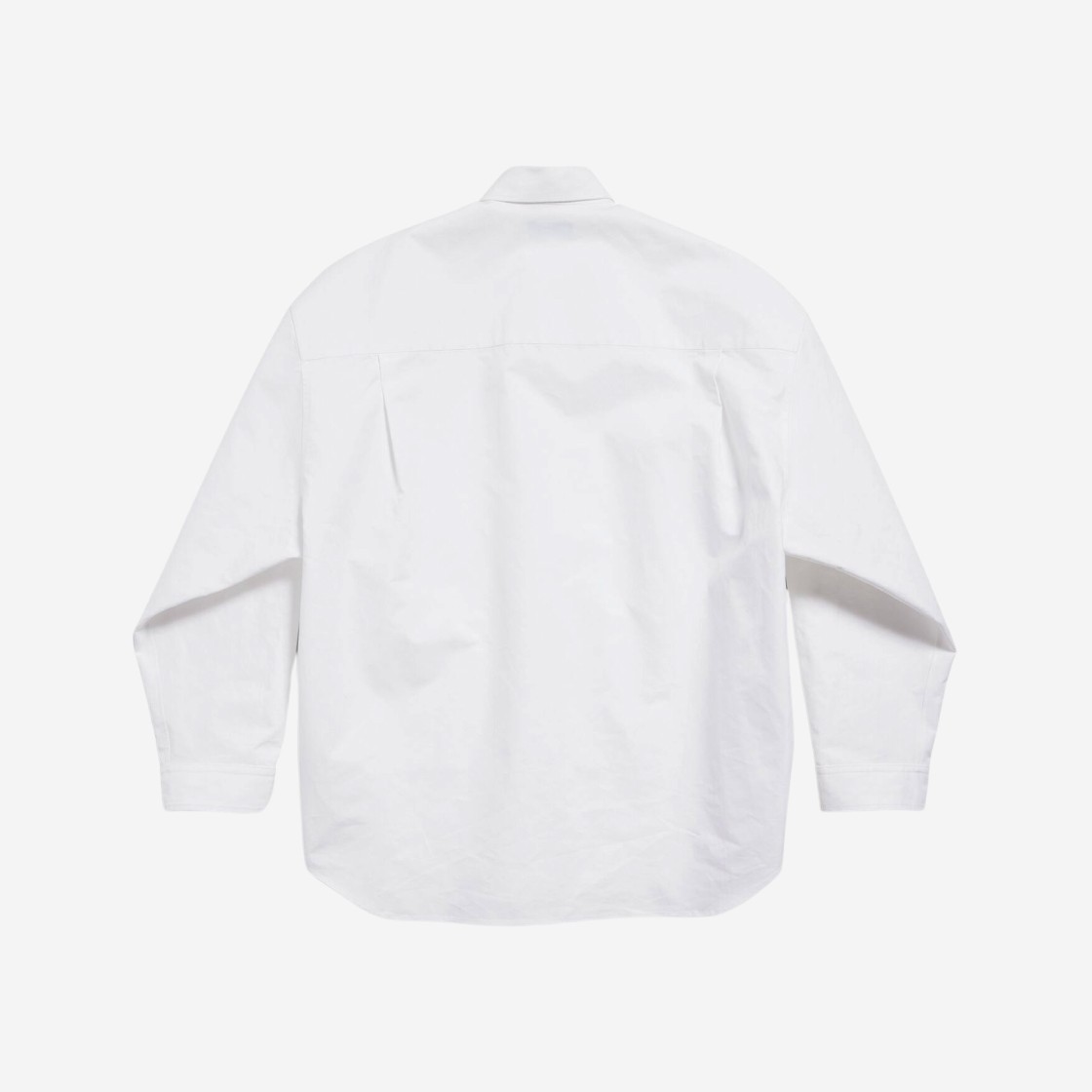 (W) Balenciaga Outerwear Large Fit Shirt White 상세 이미지 2