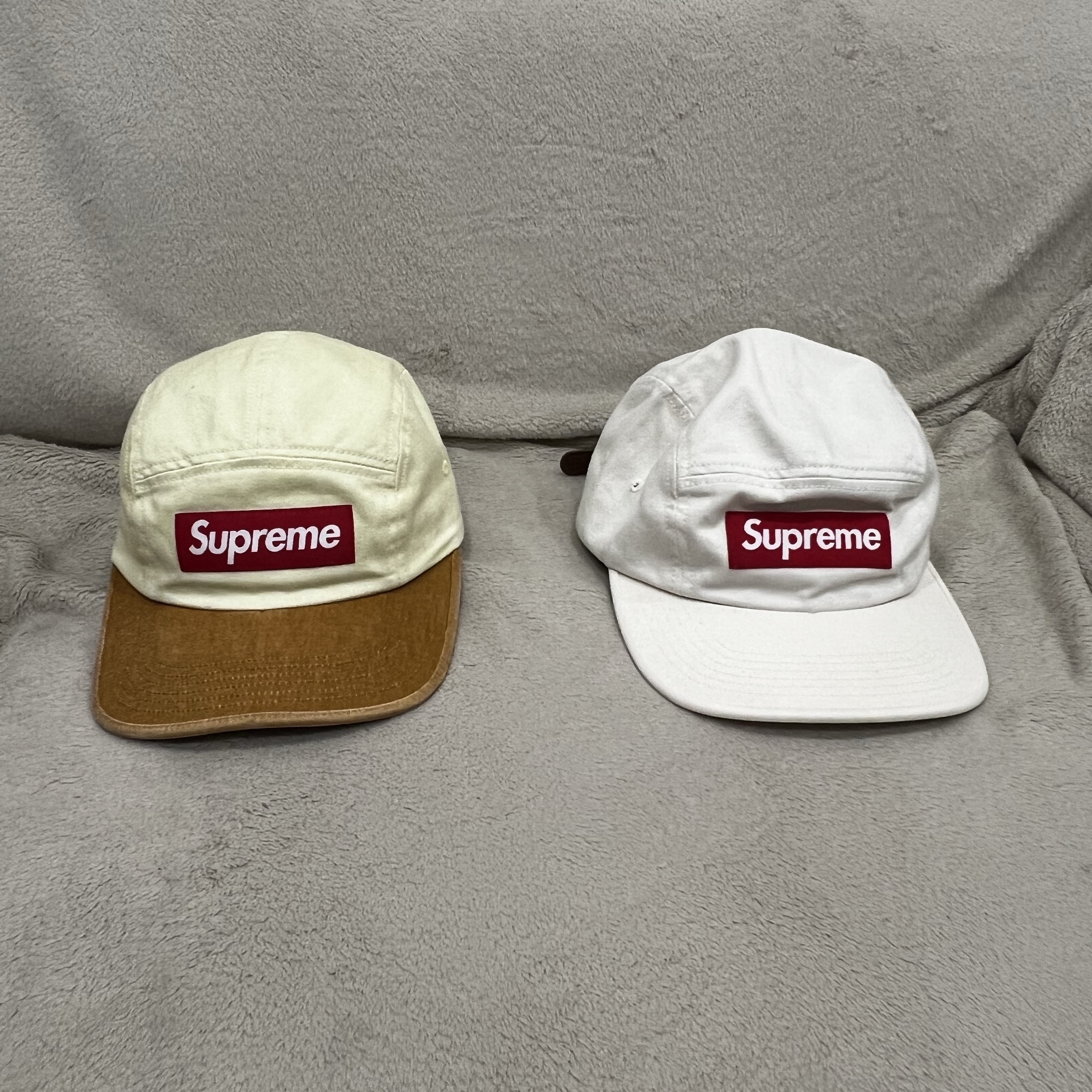 Supreme Pigment 2-Tone Camp Cap Natural - 24SS, Supreme Washed Chino Twill Camp Cap Natural - 24SS 착용 스타일