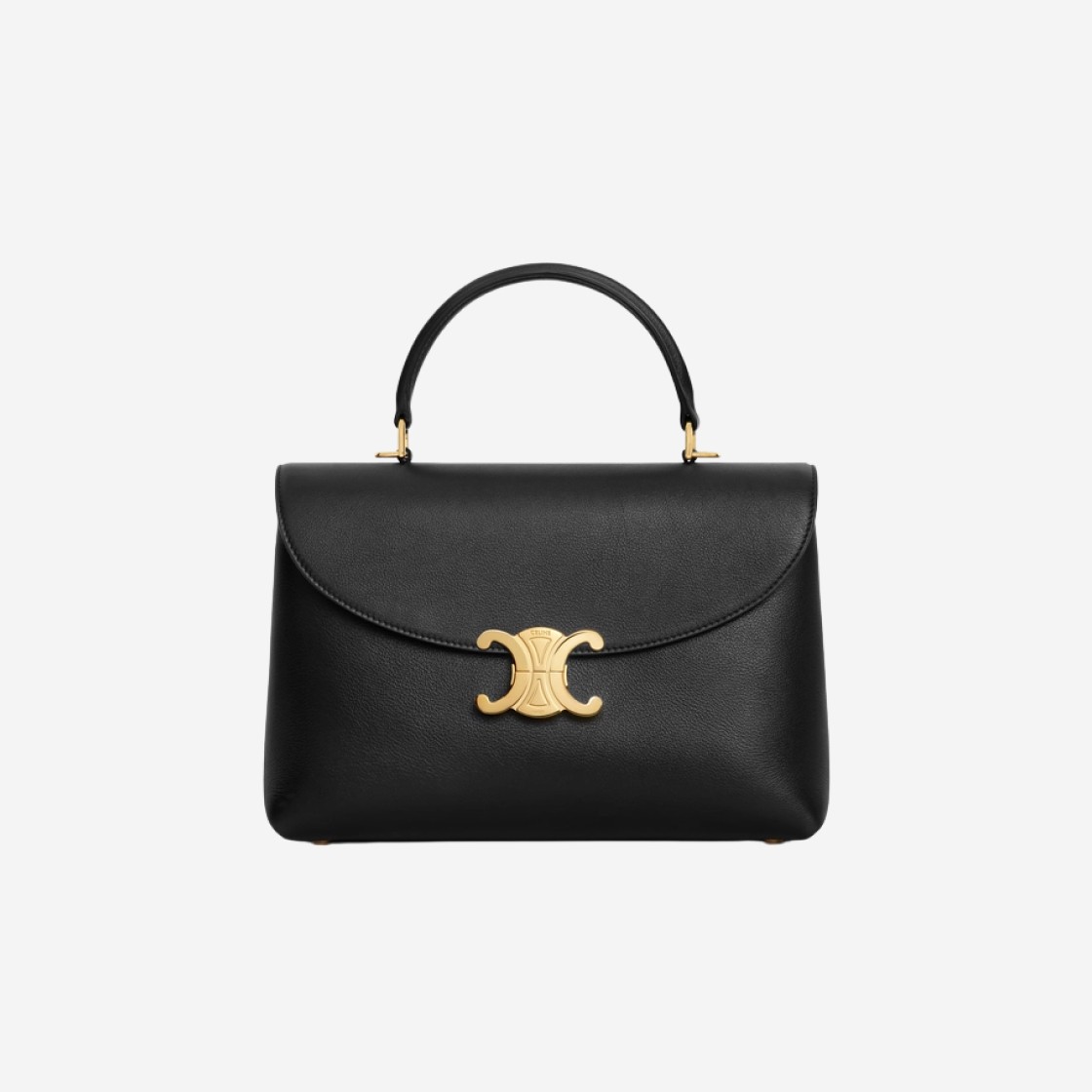 Celine Medium Nino Bag in Supple Calfskin Black 상세 이미지 1