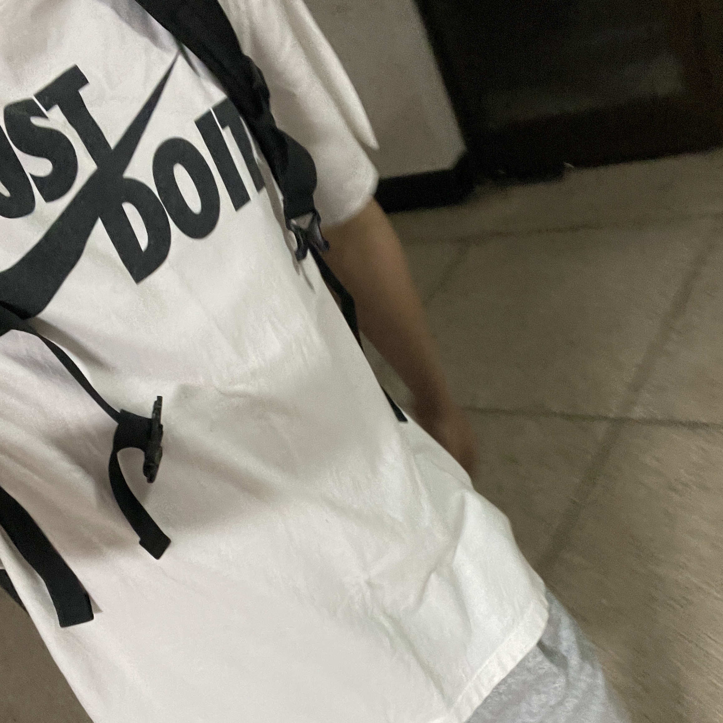 Nike NSW Just Do It T-Shirt White - Asia 착용 스타일
