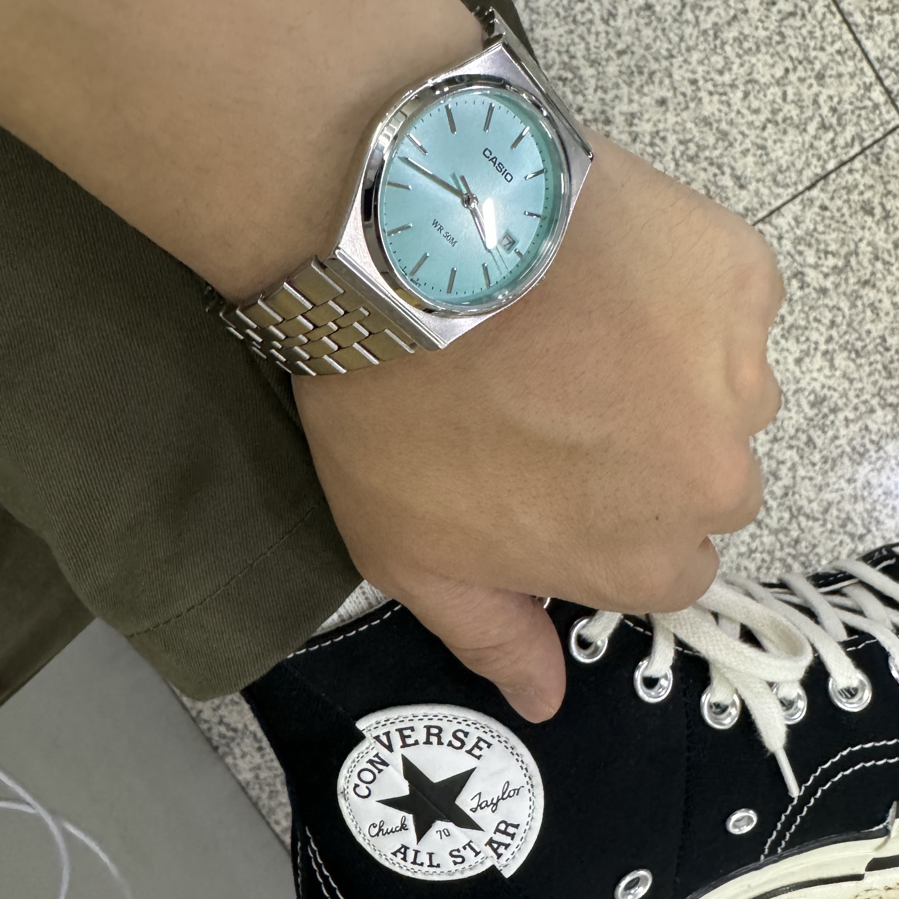Casio MTP-B145D-2A1V 착용 스타일