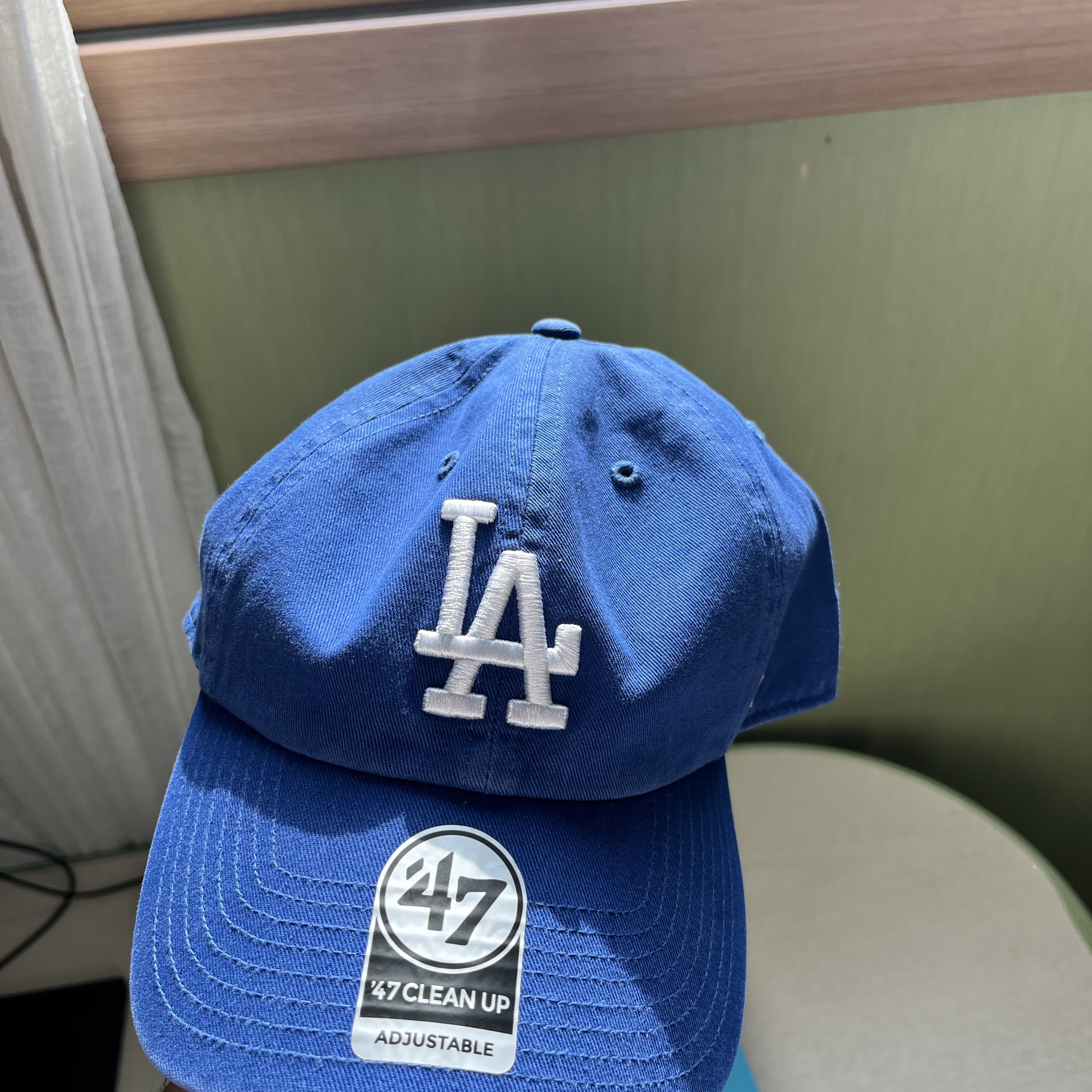 47 Brand LA Dodgers Clean Up Royal 착용 스타일