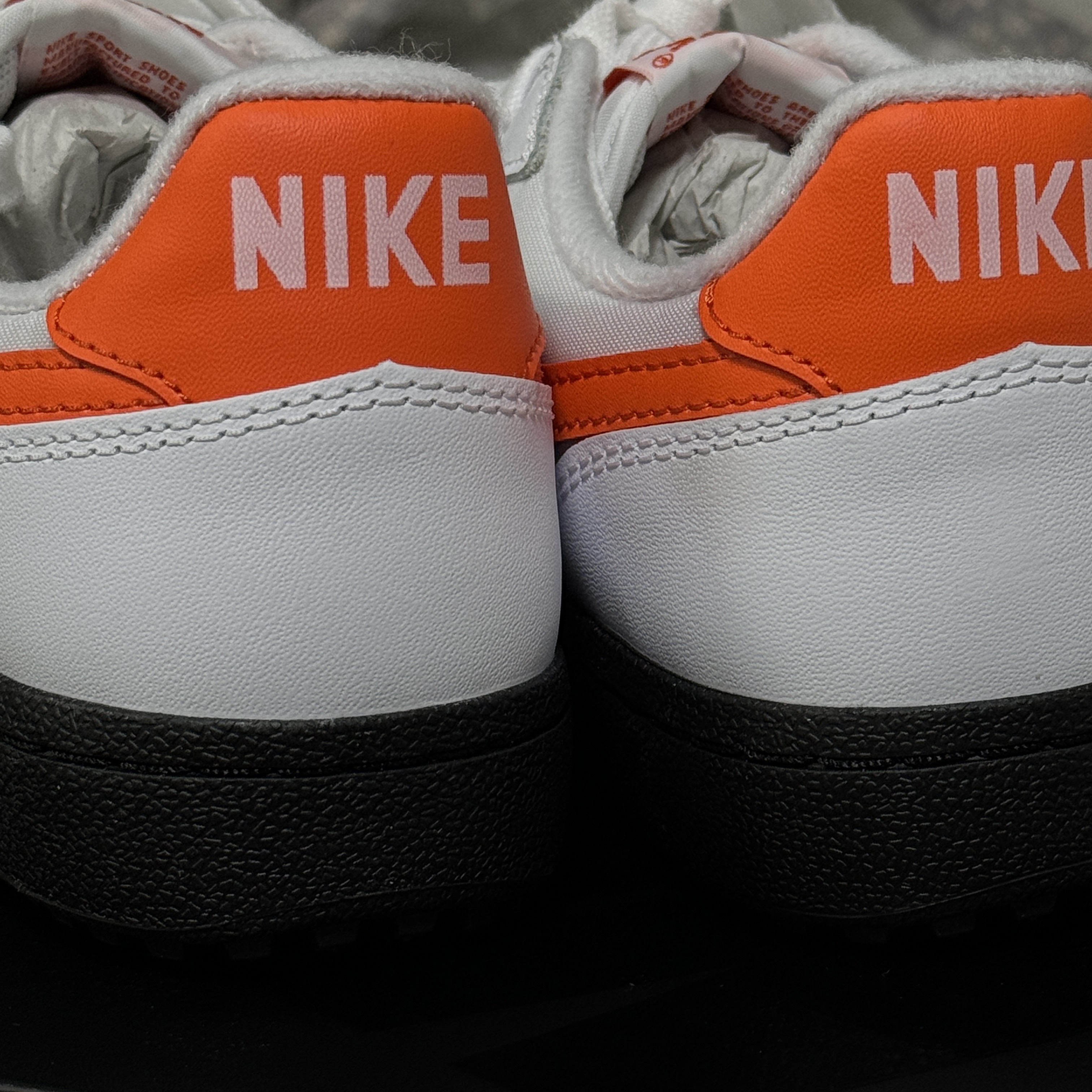 Nike Field General 82 SP White and Orange Blaze 착용 스타일 - 6