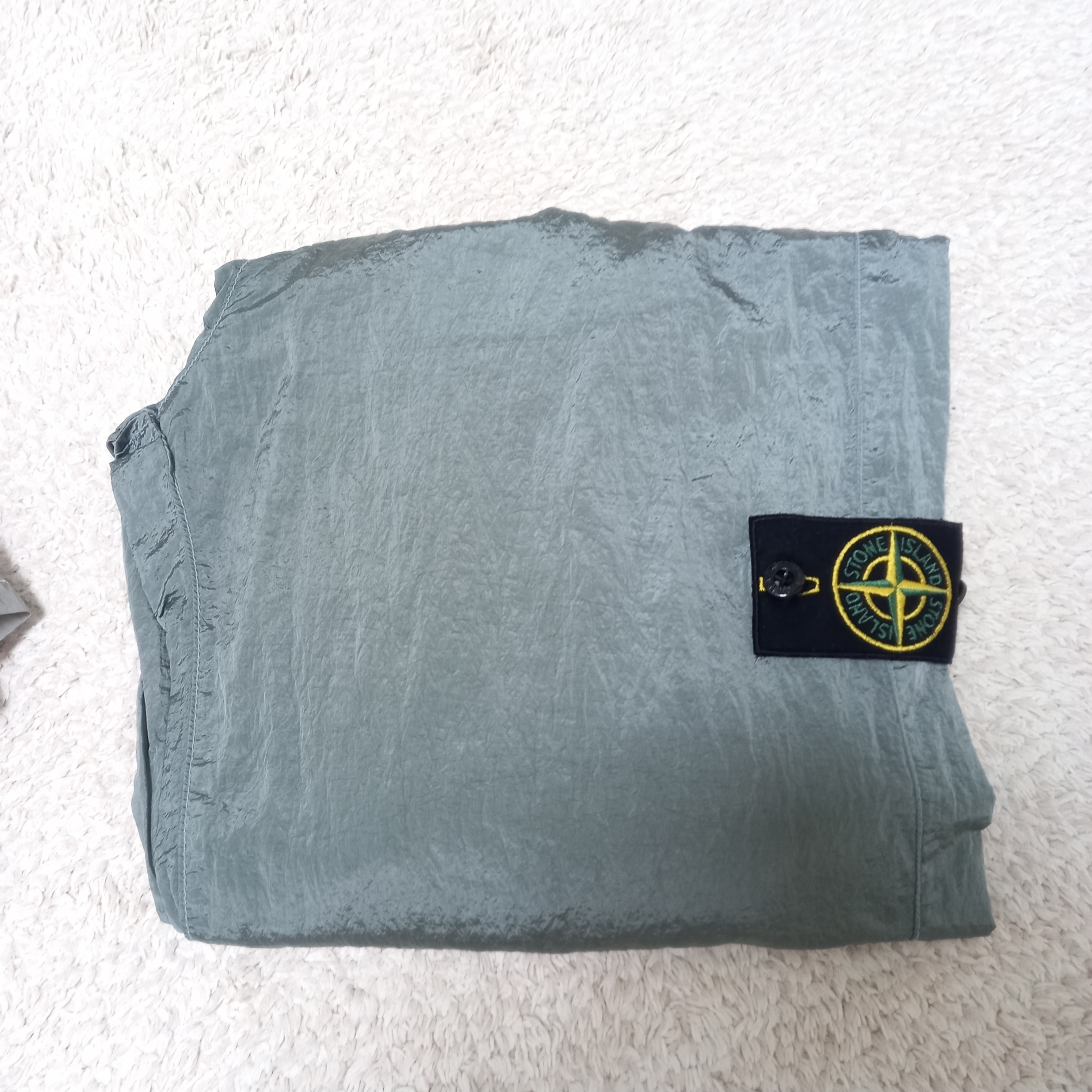 Stone Island B0943 Nylon Metal Swimming Trunk Sky Blue - 24SS, Stone Island B0943 Nylon Metal Swimming Trunk Sky Blue - 23SS 착용 스타일 - 4