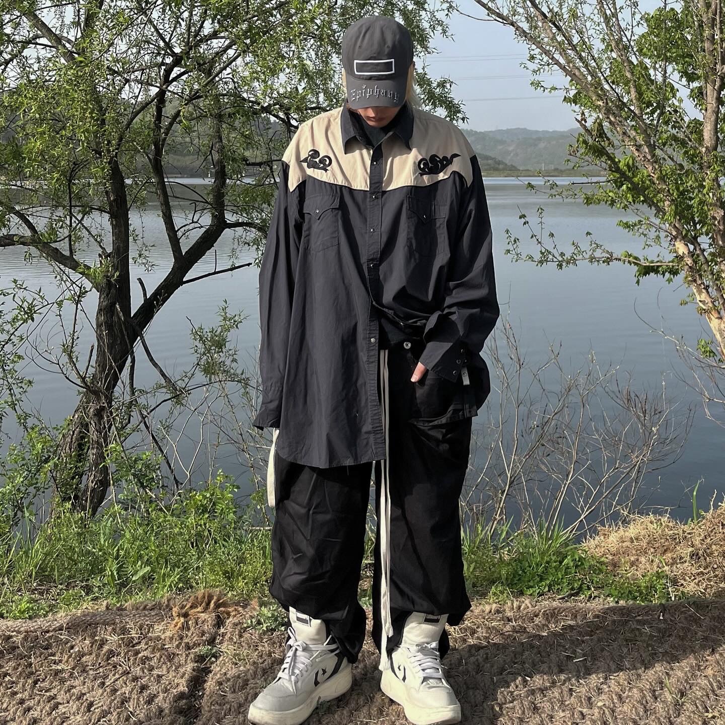 Converse x Drkshdw Turbowpn Pelican 착용 스타일 - 2