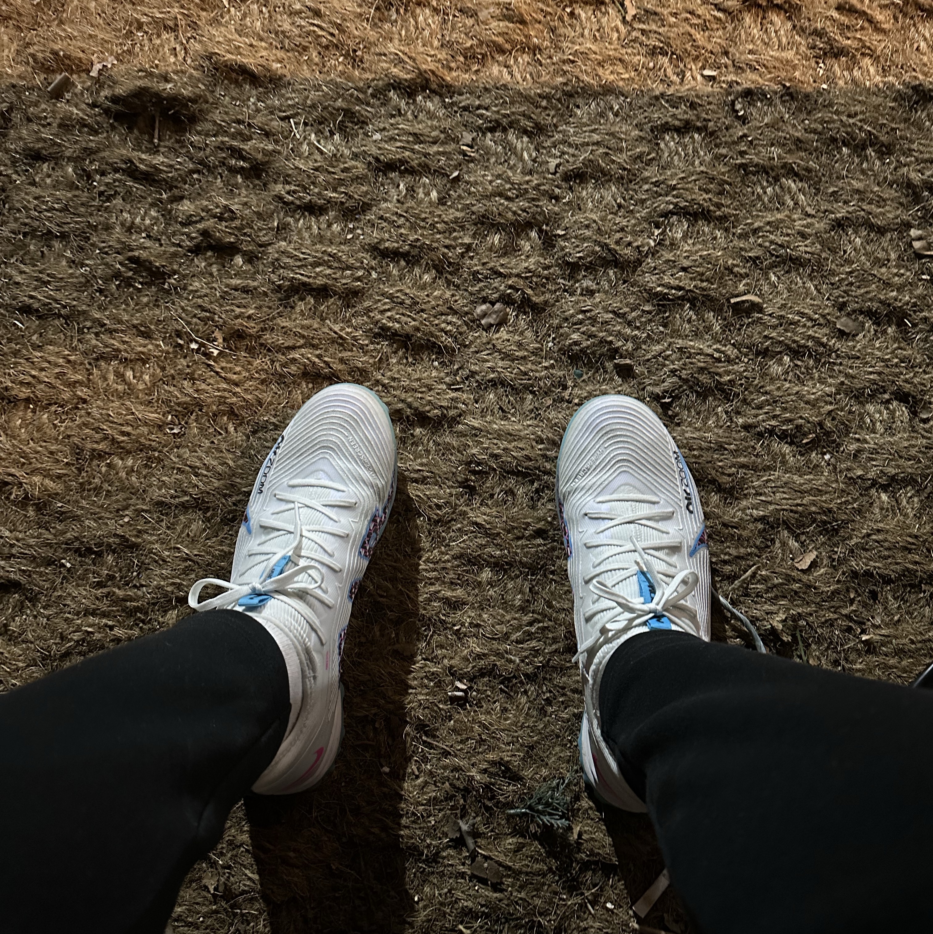 Nike Zoom Mercurial Vapor 15 Pro TF White Baltic Blue 착용 스타일 - 3