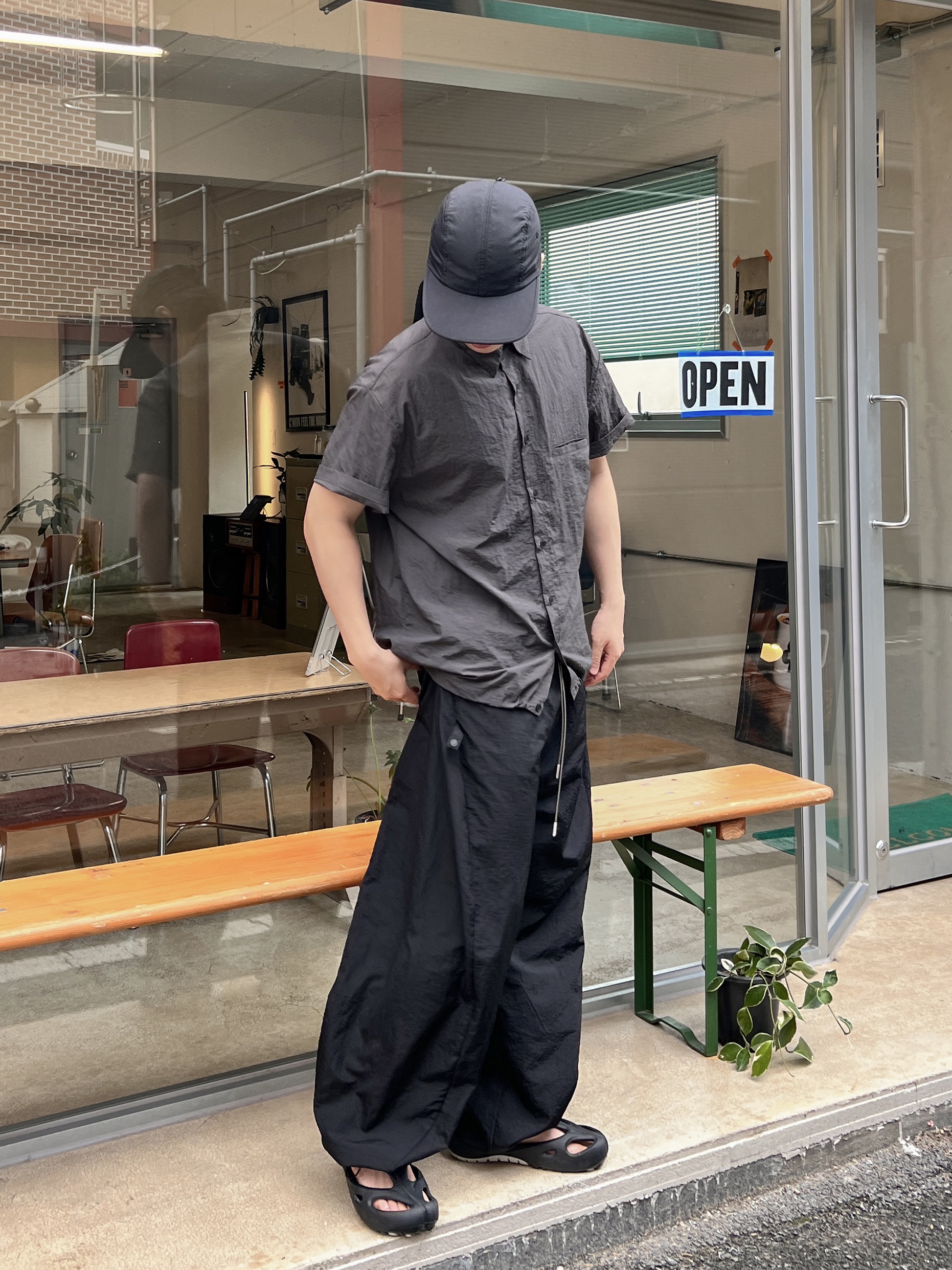 Keen Shanti Black Dawn Blue 착용 스타일 - 3