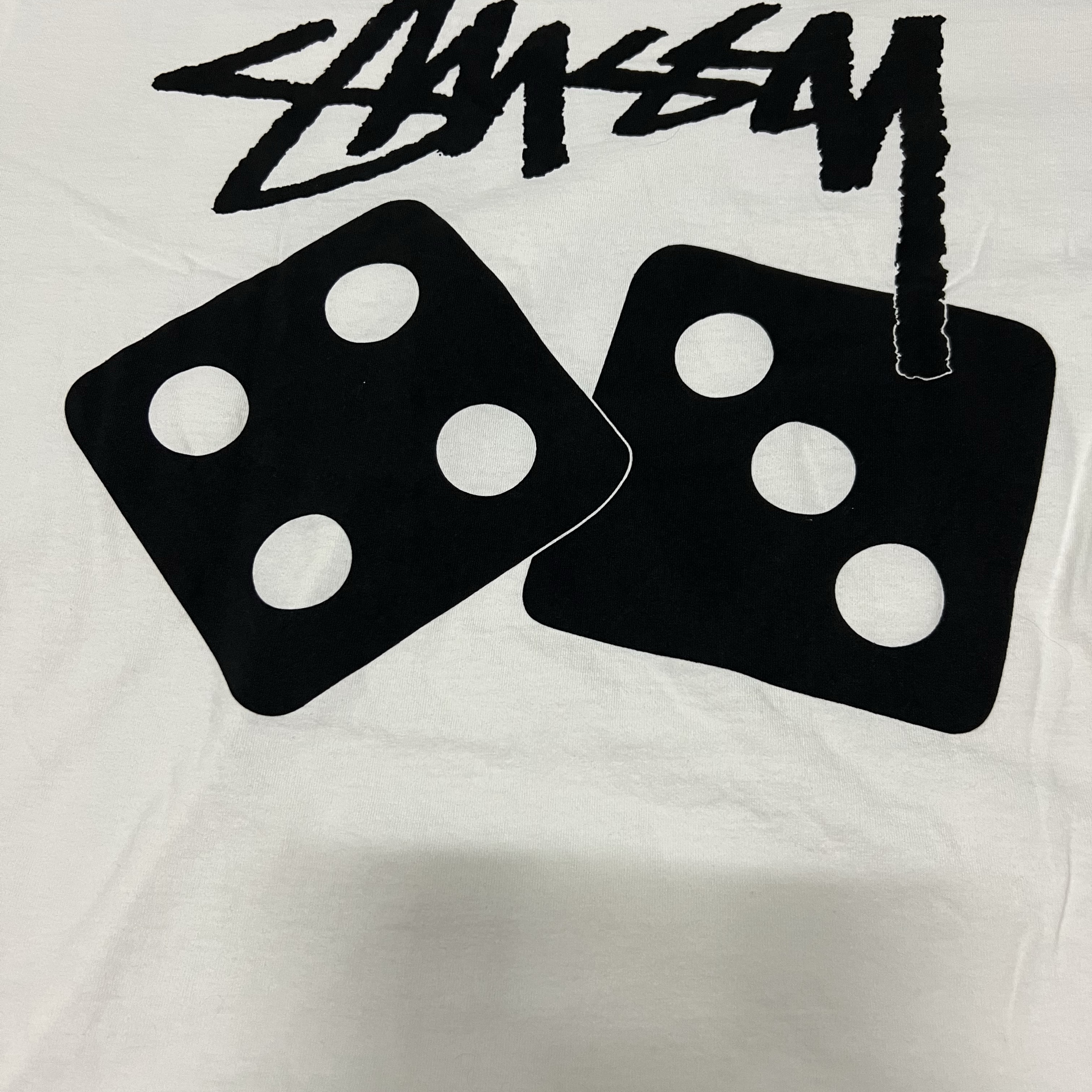 Stussy Dice Pigment Dyed T-Shirt Natural 착용 스타일