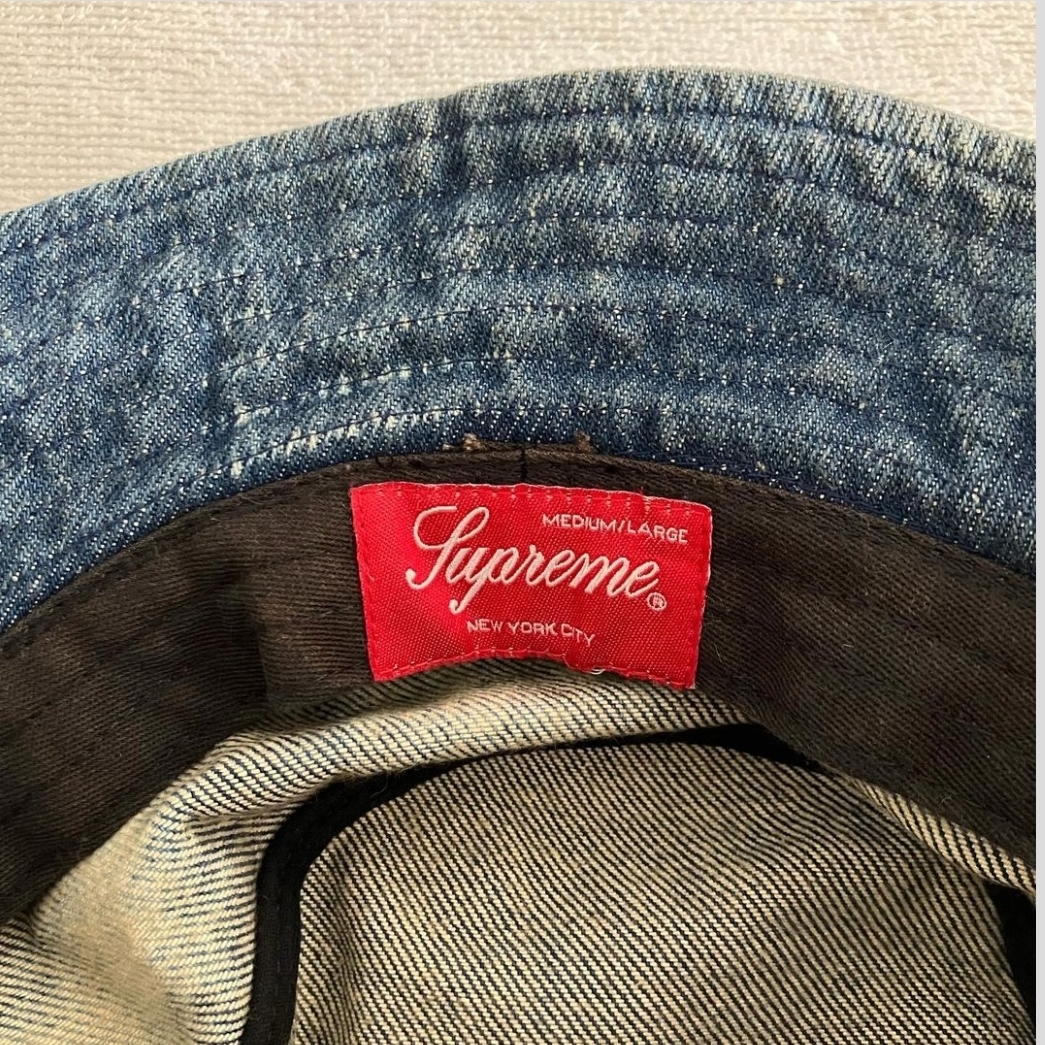 Supreme Chino Twill Crusher Dirty Indigo - 24SS 착용 스타일 - 9
