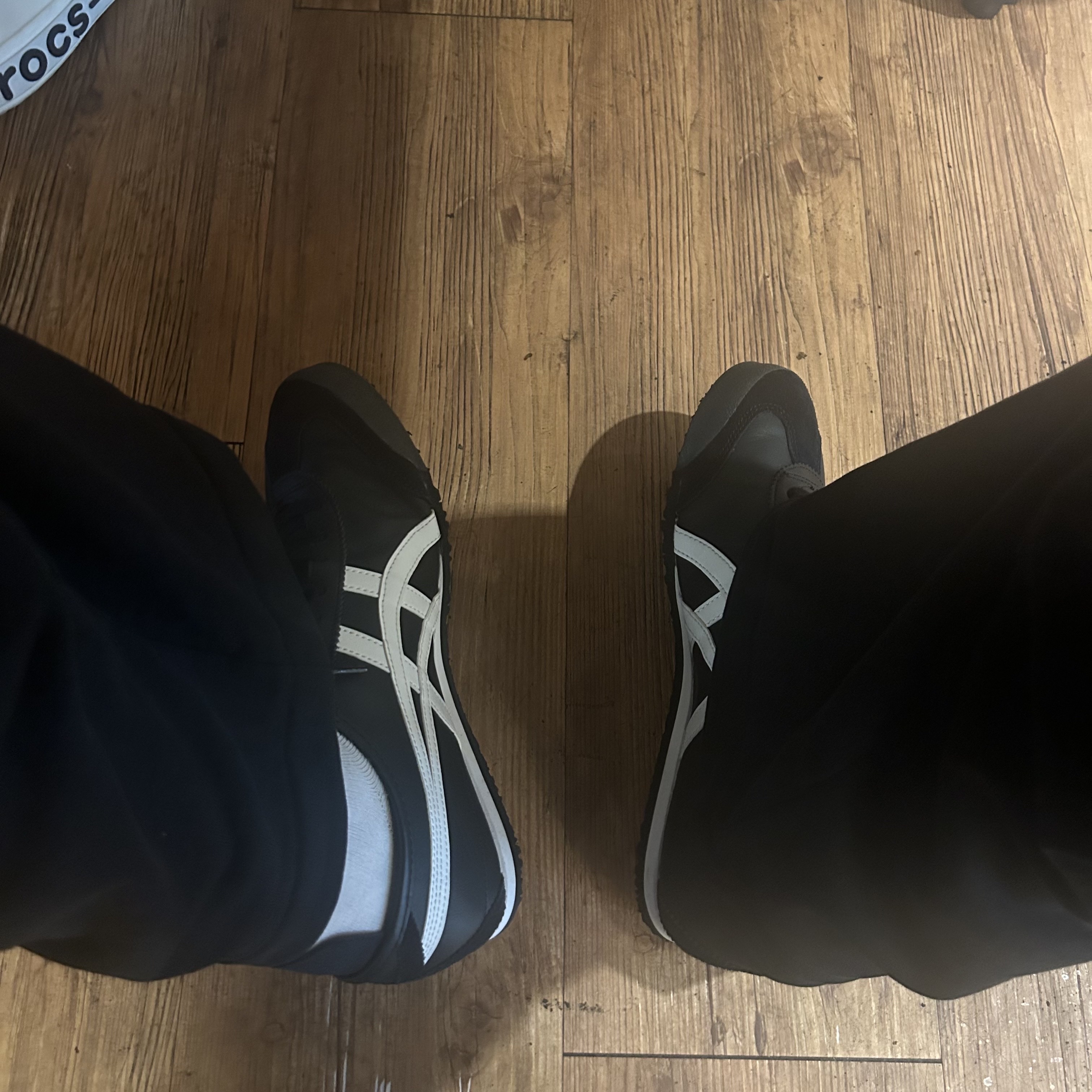Onitsuka Tiger Mexico 66 Black White 착용 스타일