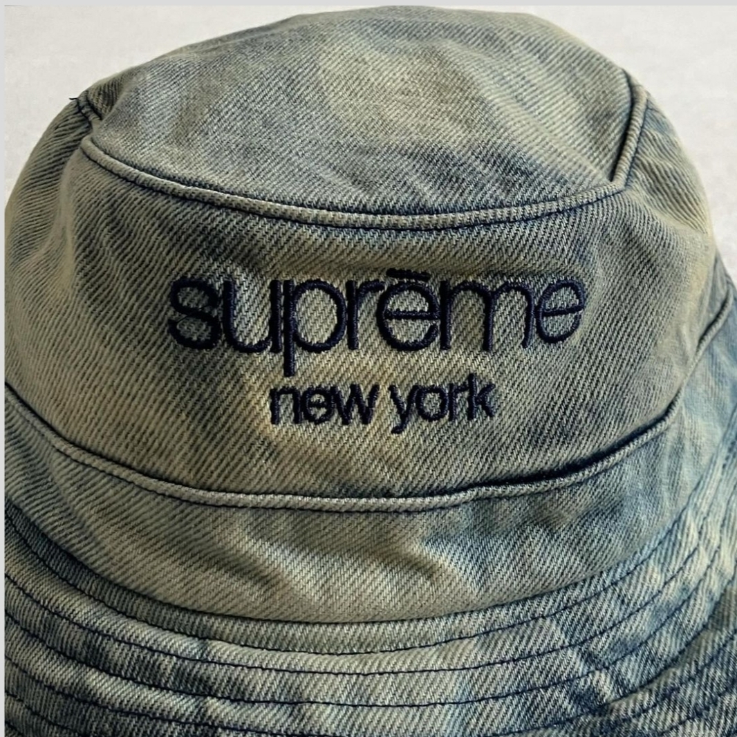 Supreme Chino Twill Crusher Dirty Indigo - 24SS 착용 스타일 - 10