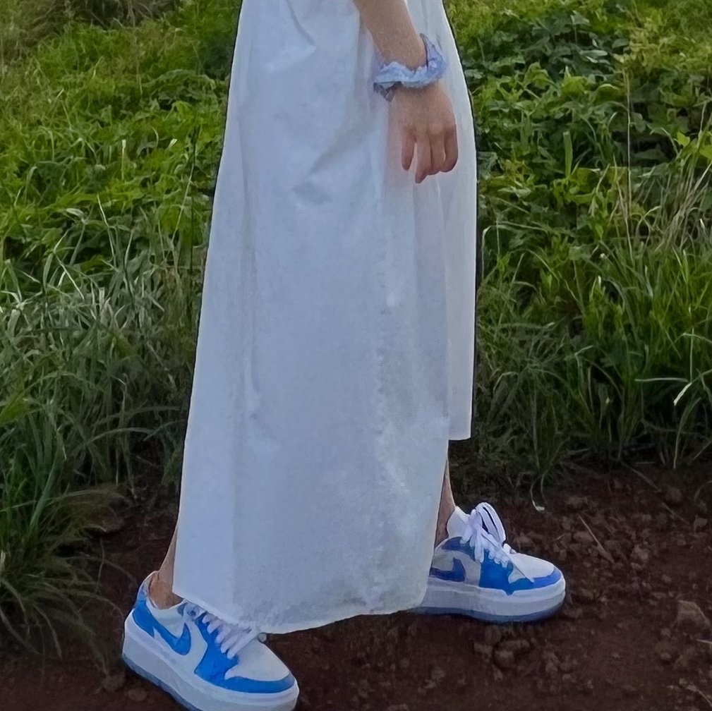 (W) Jordan 1 Elevate Low SE University Blue 착용 스타일