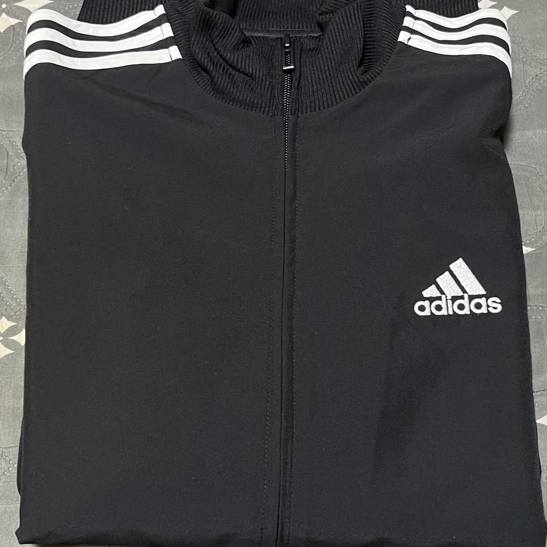 Adidas 3-Stripes Woven Track Suit Black - KR Sizing 착용 스타일