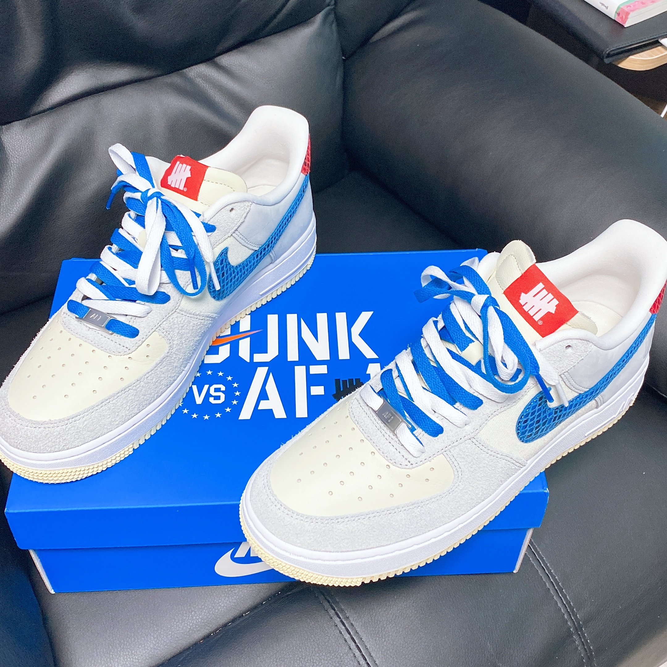 Nike x Undefeated Air Force 1 Low SP 5 On It 착용 스타일