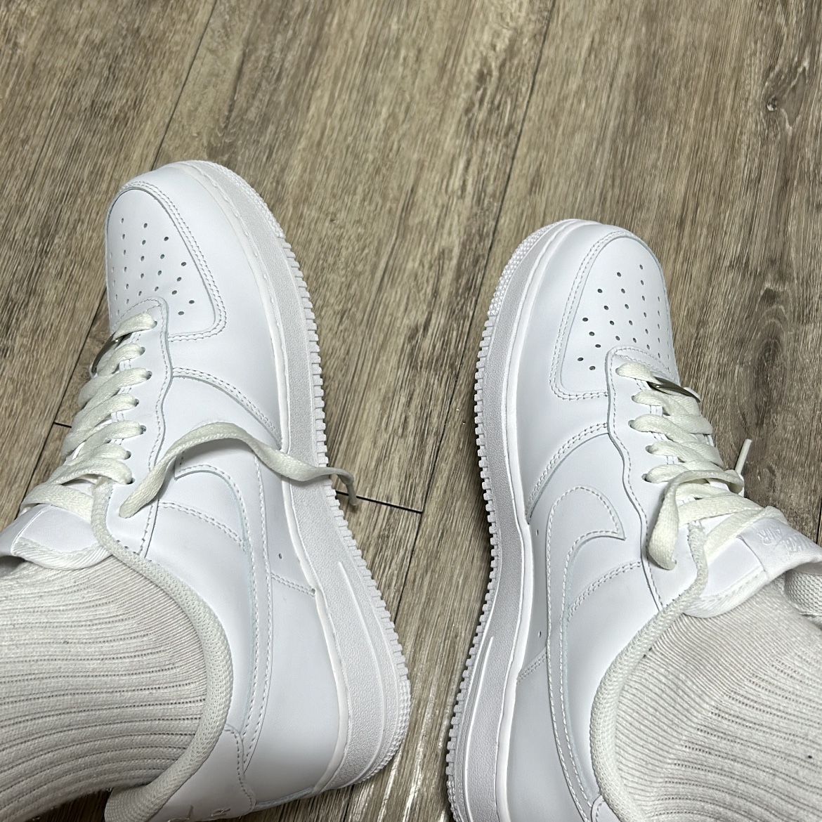Nike Air Force 1 '07 Low White 착용 스타일
