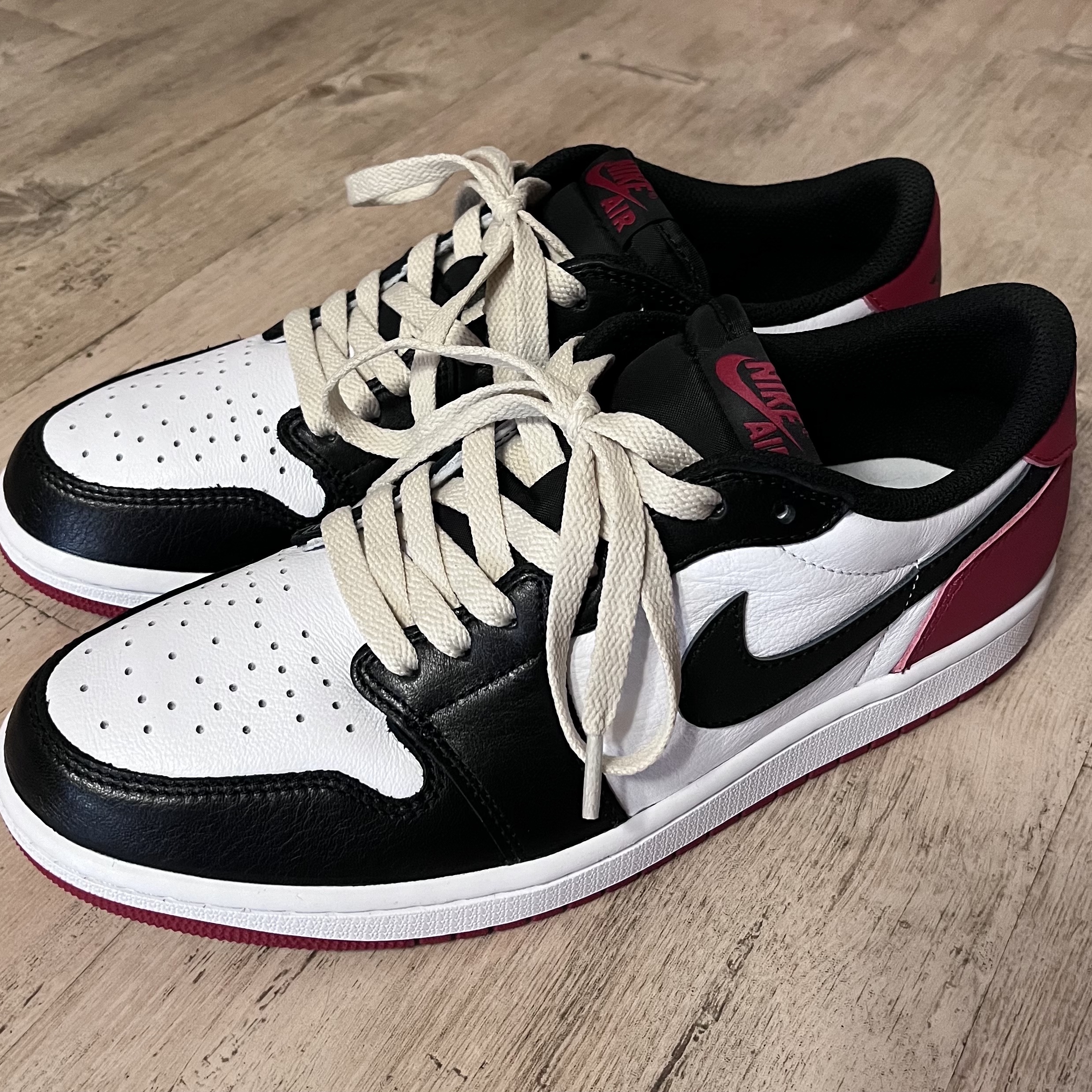 Jordan 1 Retro Low OG Black Toe 착용 스타일
