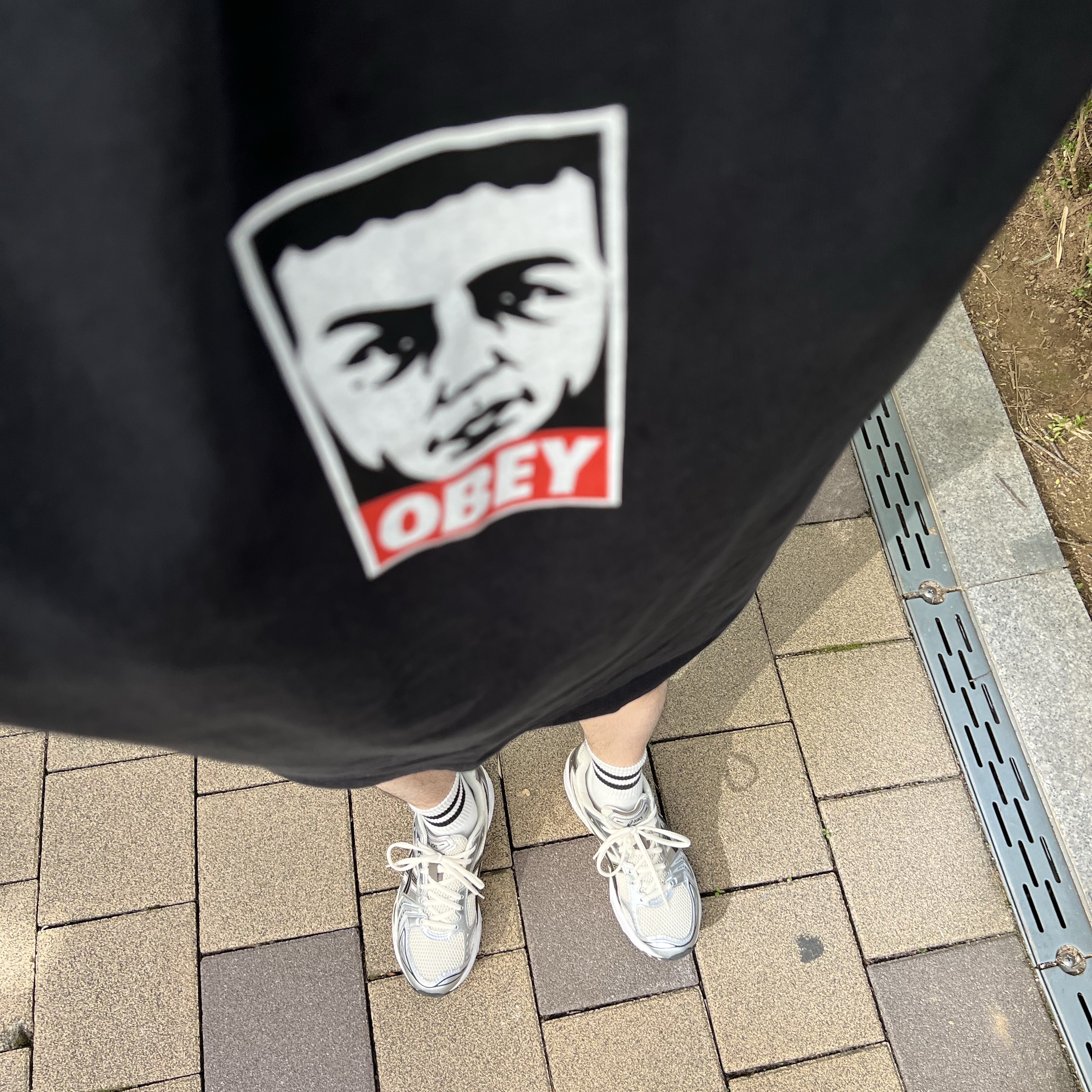Asics Gel-Kayano 14 Cream Black, Supreme x The North Face Split 6-Panel Black - 24SS 착용 스타일 - 2