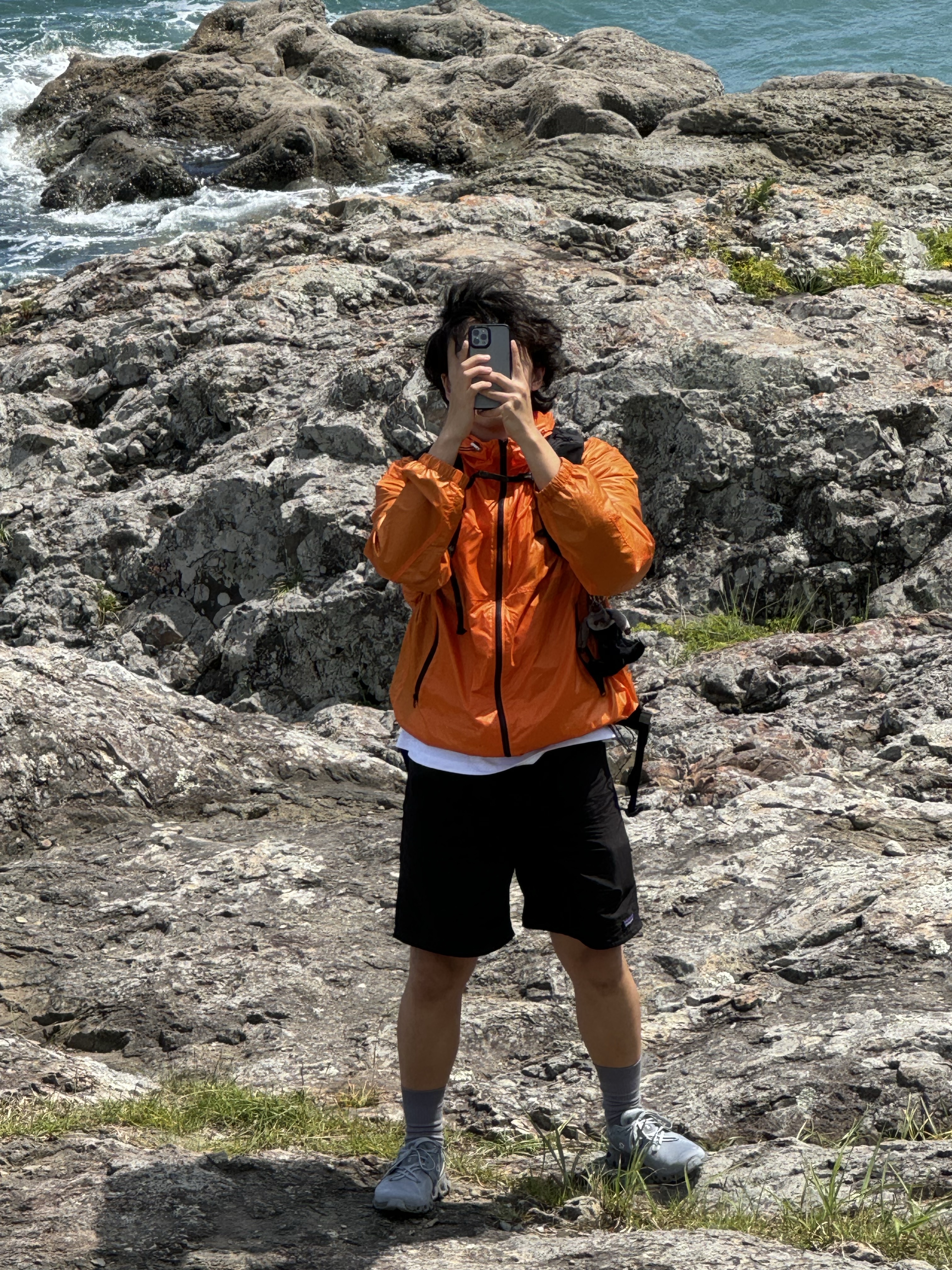 On Running Cloud X 3 Mist Rock 착용 스타일 - 2