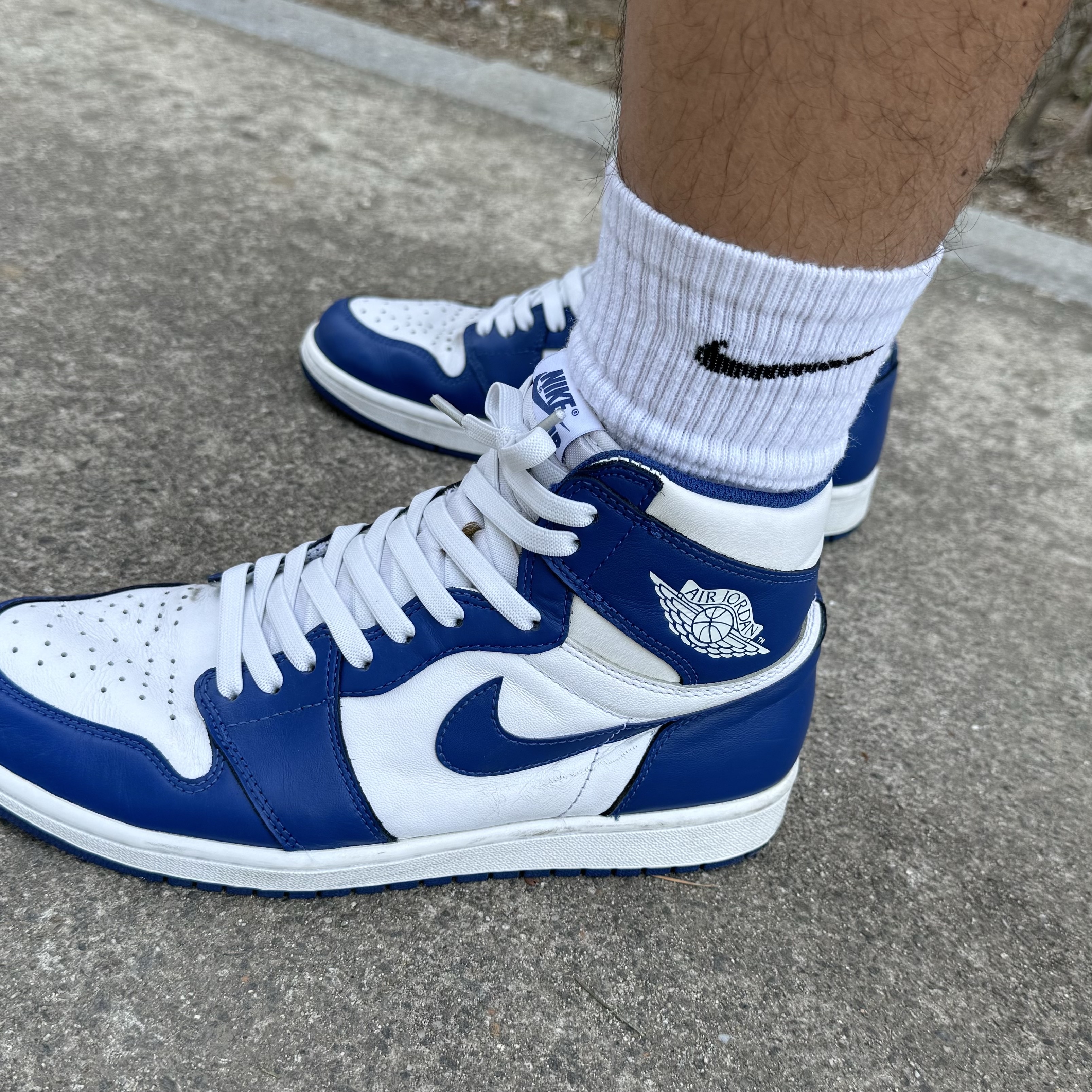 Jordan 1 Retro Storm Blue 착용 스타일 - 2