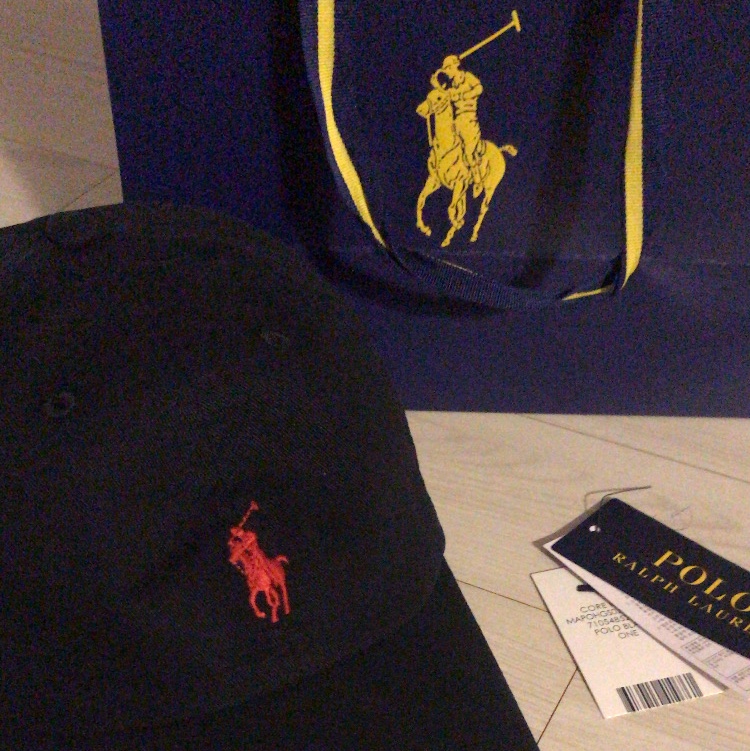 [30%적립] Polo Ralph Lauren Cotton Chino Ball Cap Black 착용 스타일