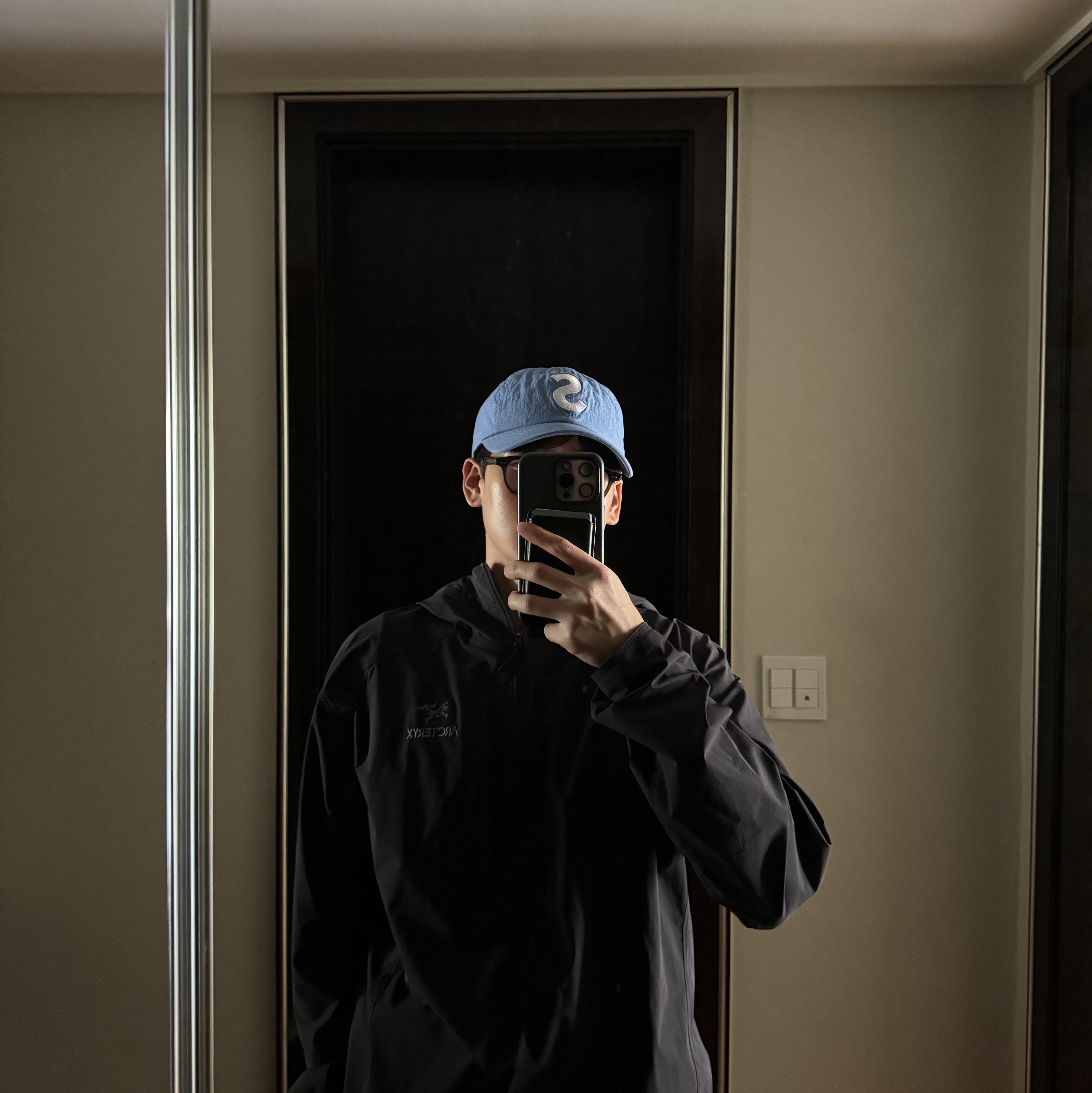 Supreme Cordura Ripstop S Logo 6-Panel Royal - 23SS 착용 스타일