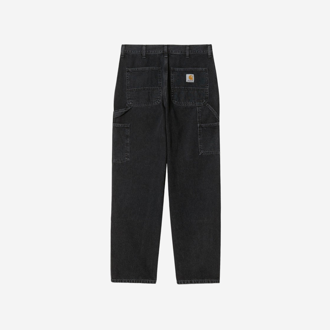 Carhartt WIP Fairfield Denim Double Knee Pants Black Stone Washed 상세 이미지 2