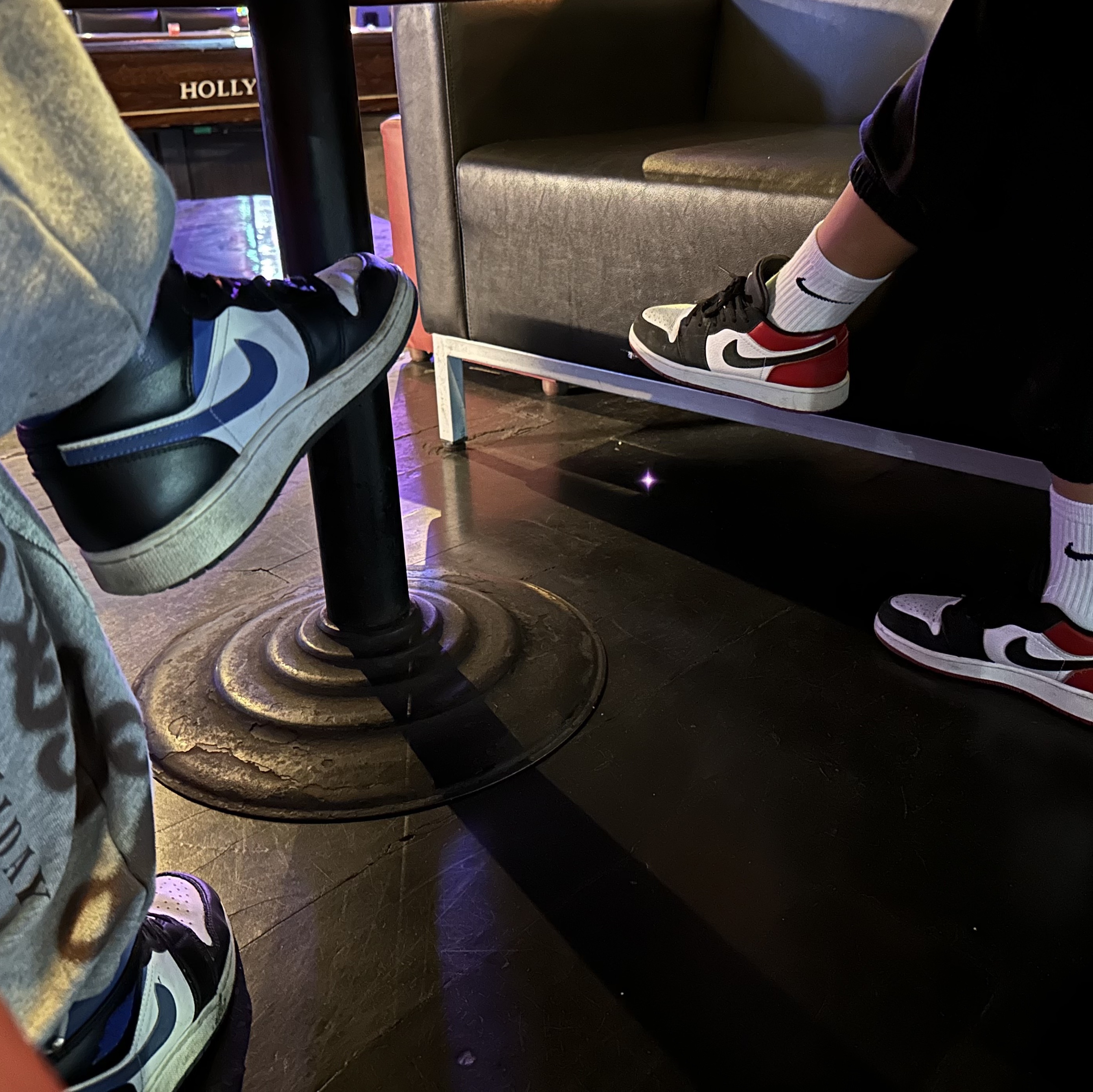 (GS) Jordan 1 Mid Racer Blue 착용 스타일 - 2
