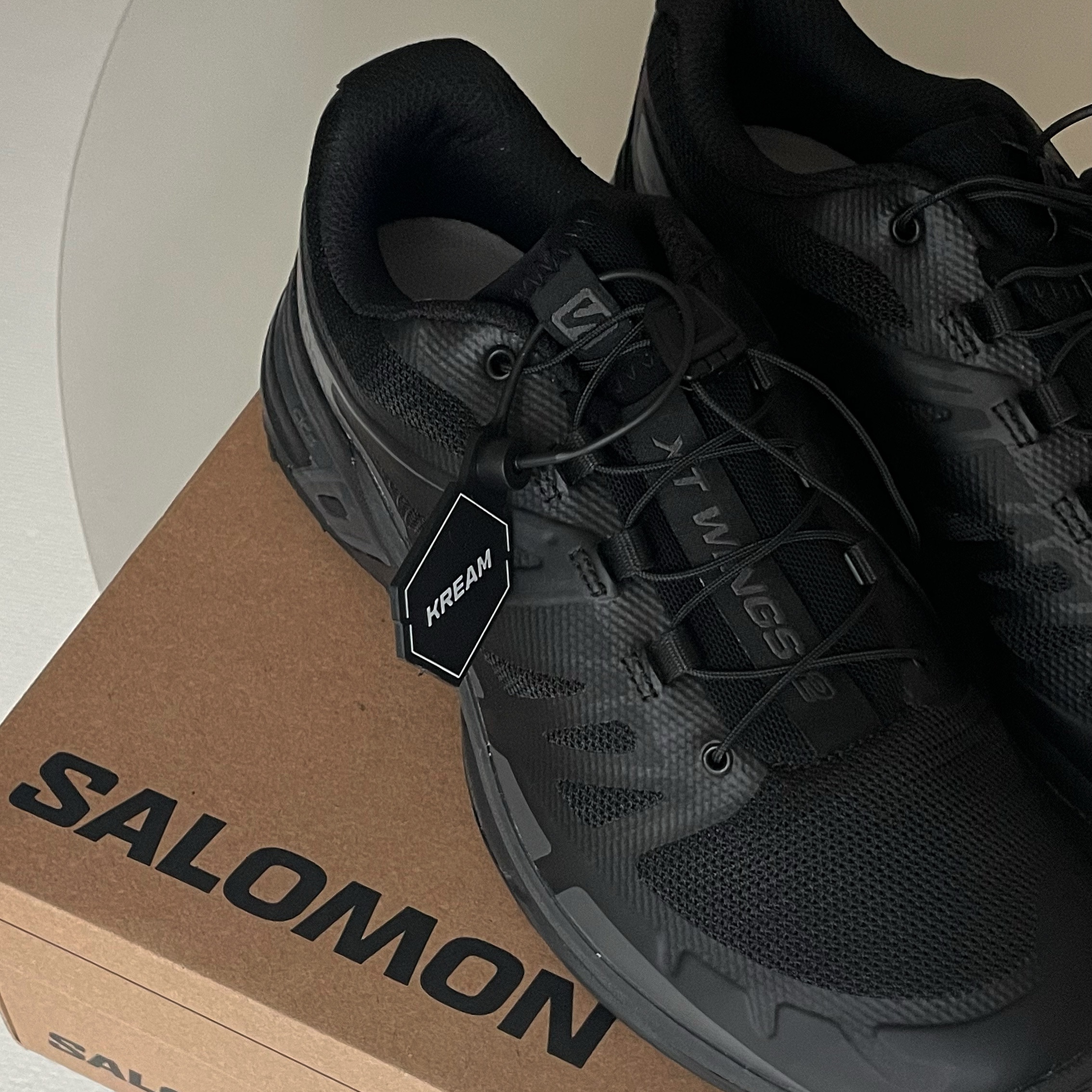 Salomon XT-Wings 2 ADV Black 착용 스타일