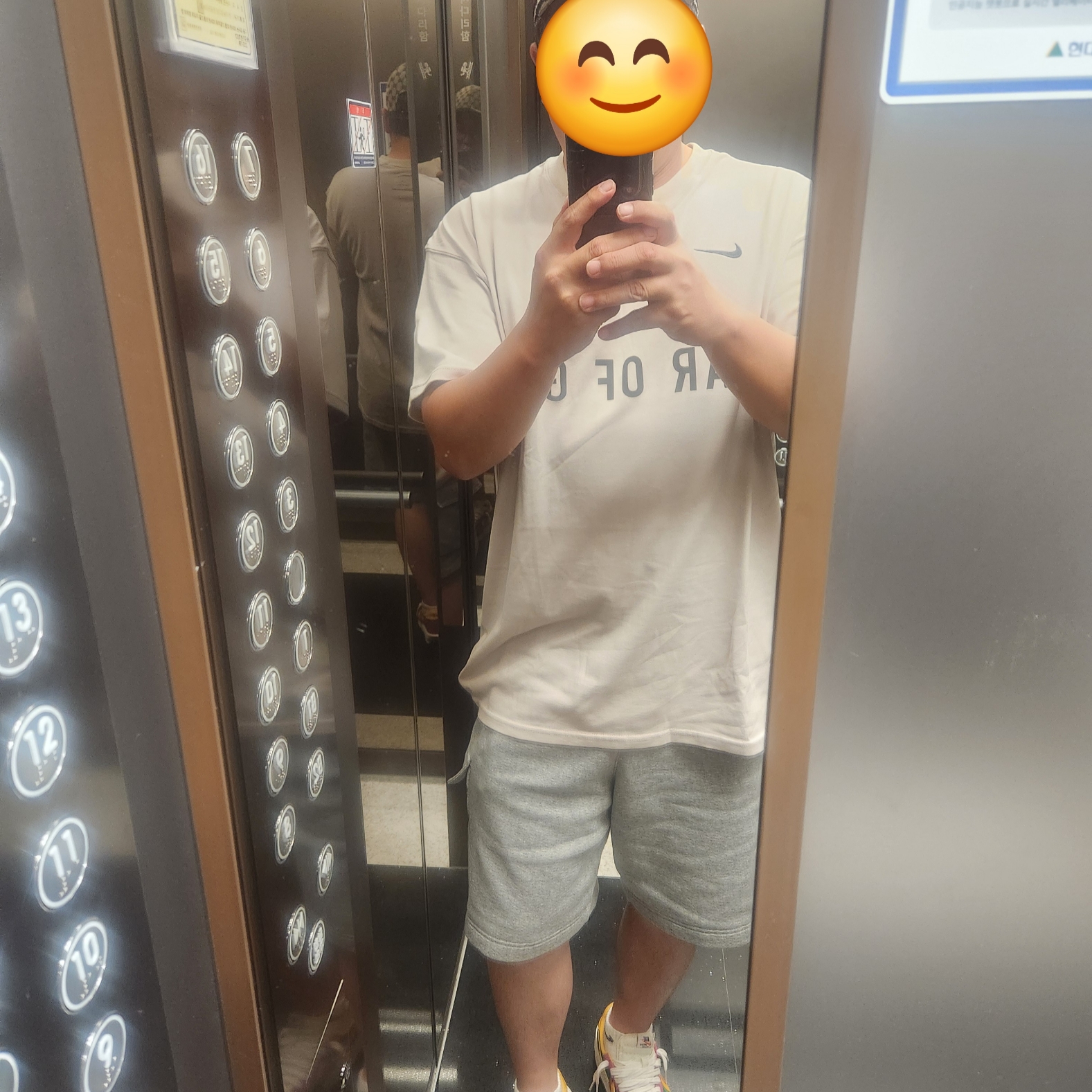 Nike NSW Club Cargo Shorts Grey - Asia, Nike x Sacai LDWaffle Pine Green 착용 스타일 - 3