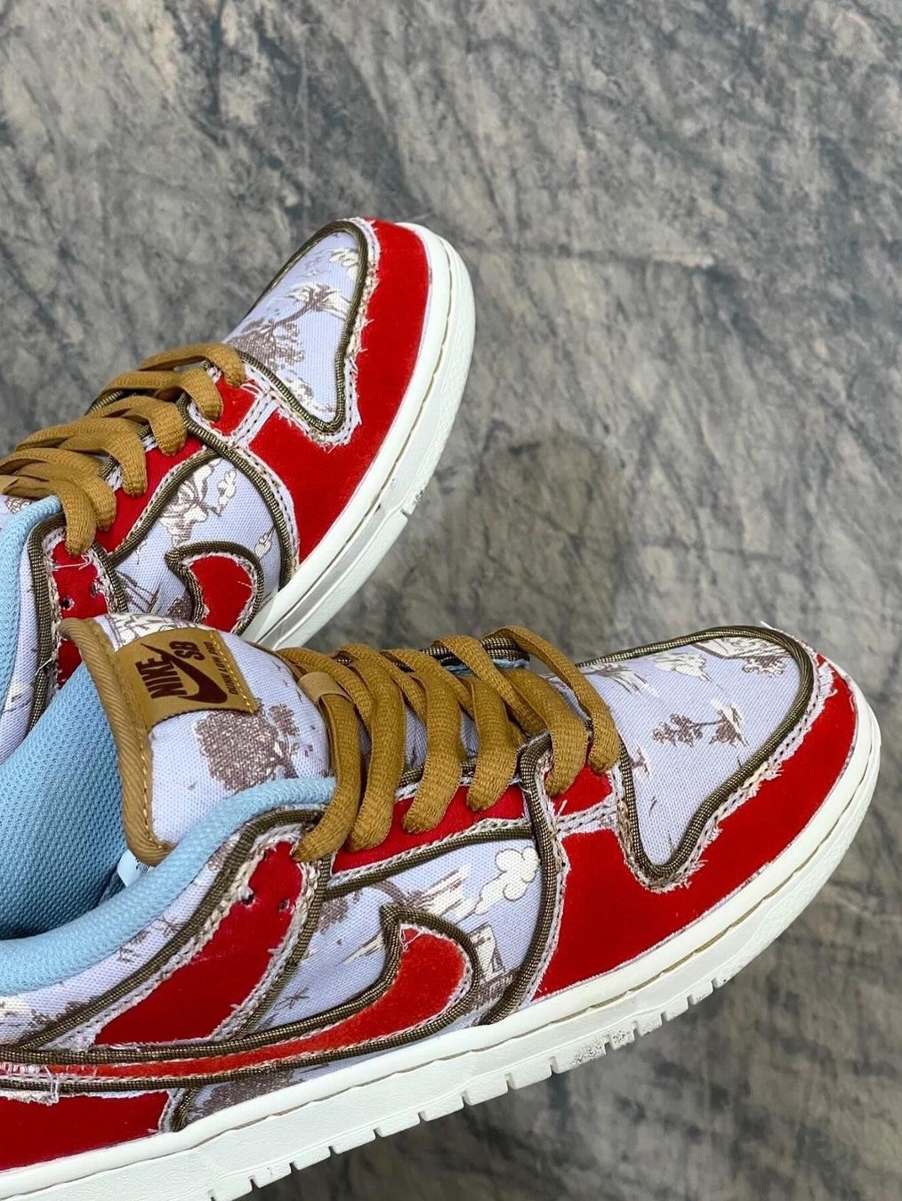 Nike SB Dunk Low Pro Premium Toile 착용 스타일 - 9