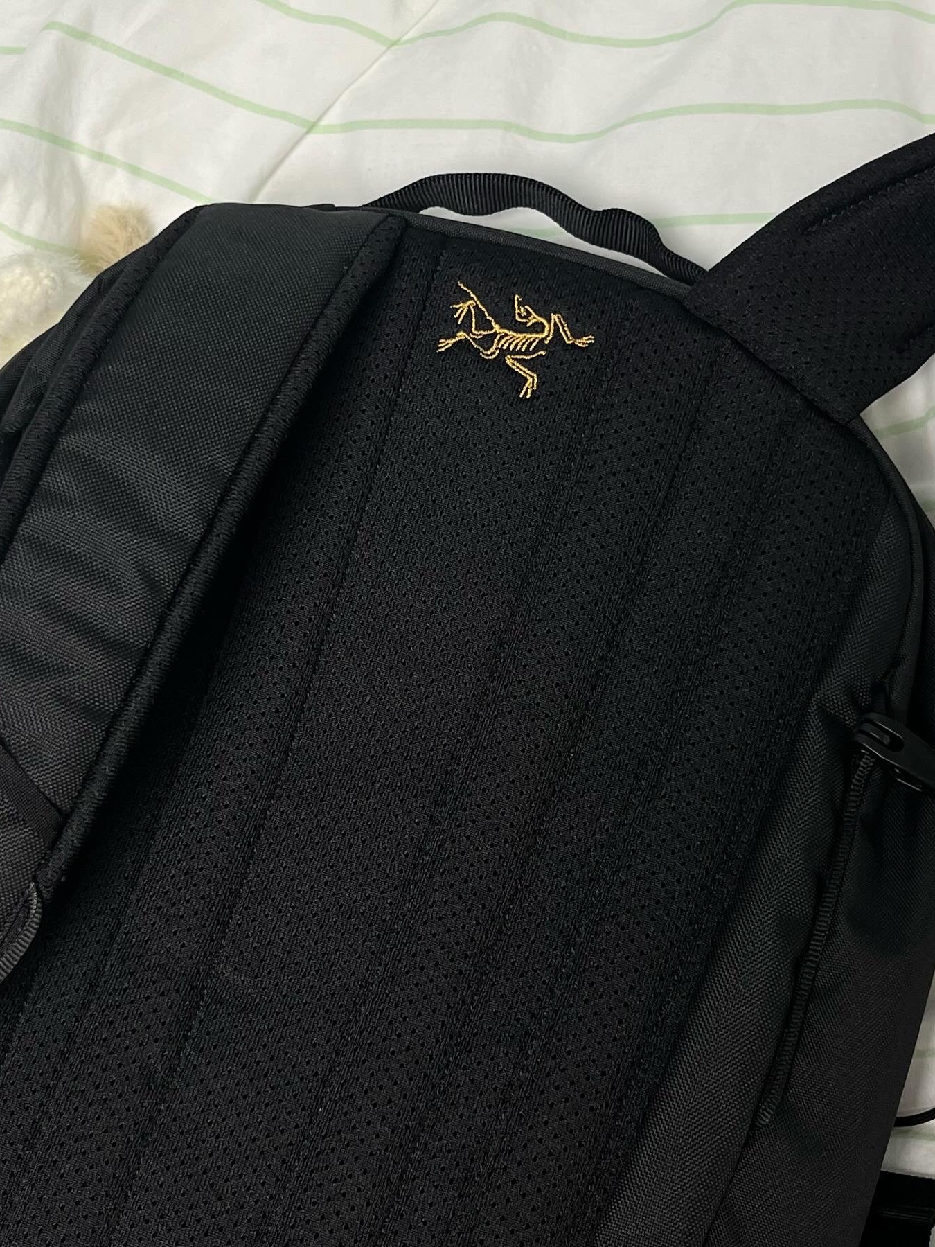 Arc'teryx Mantis 16 Backpack Black 착용 스타일 - 2