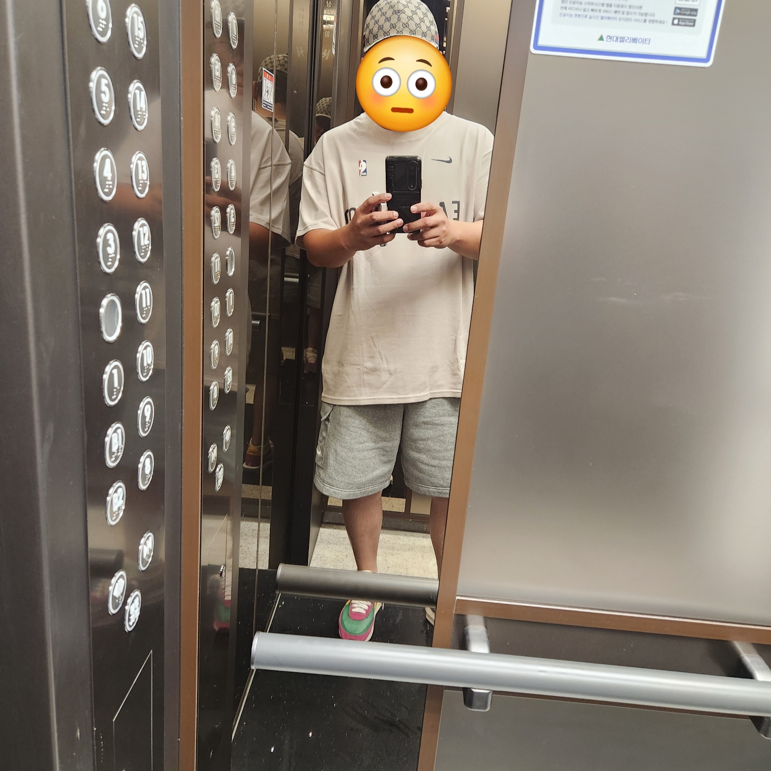 Nike NSW Club Cargo Shorts Grey - Asia, Nike x Sacai LDWaffle Pine Green 착용 스타일 - 2