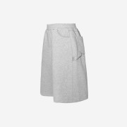 MJD Wide Carpenter Bermuda Shorts Melange Grey