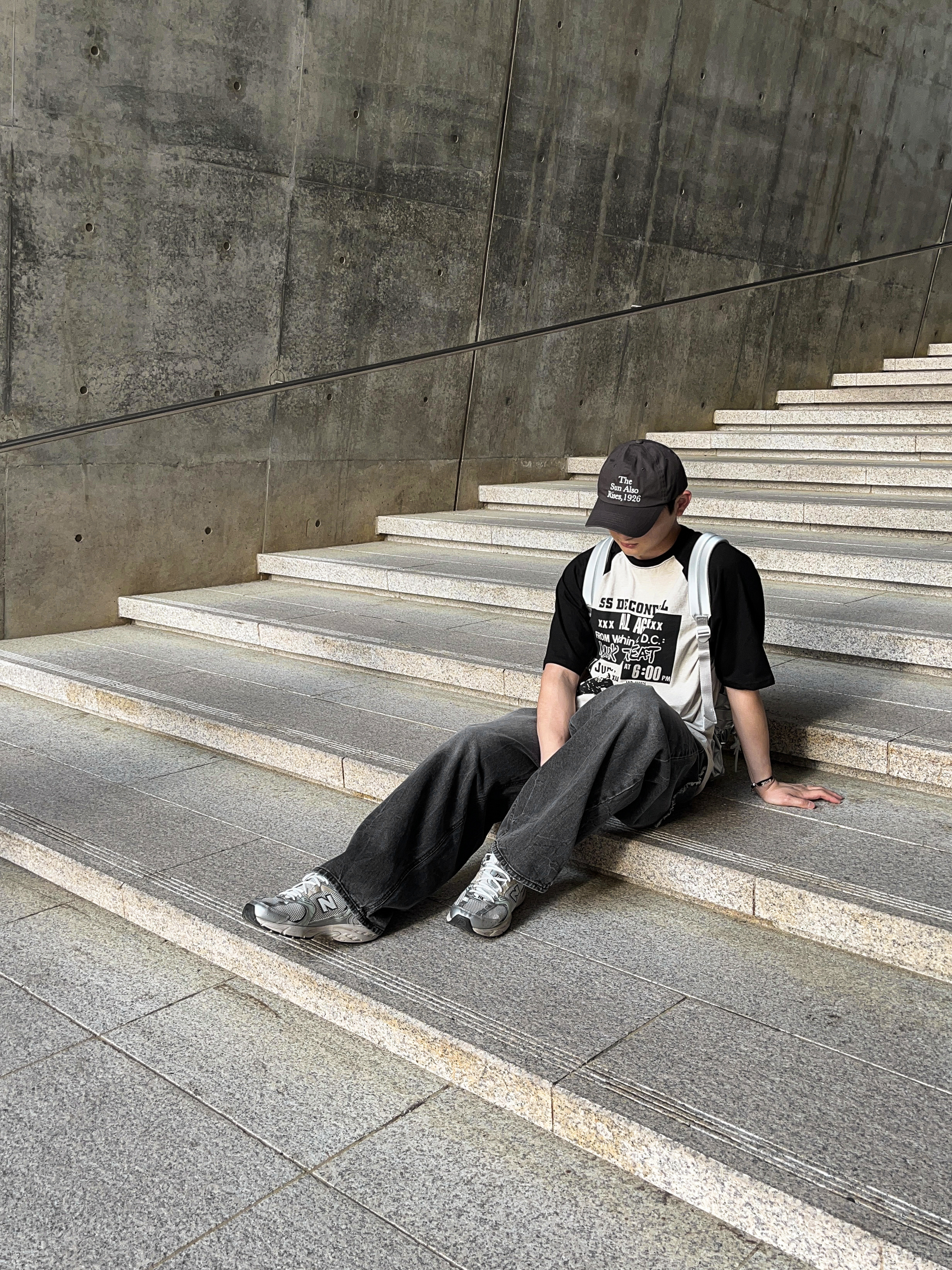 New Balance 530 Steel Grey 착용 스타일 - 5