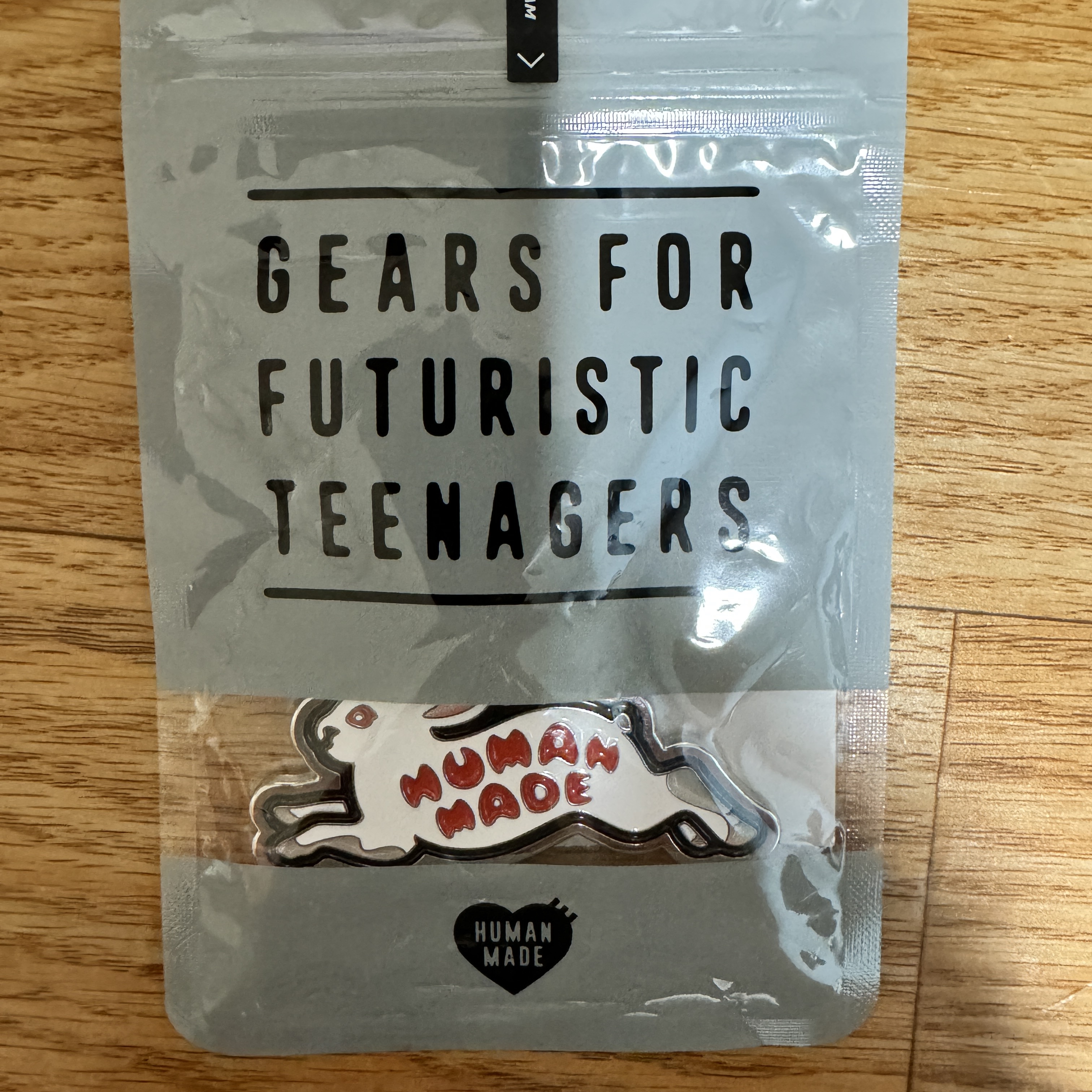 Human Made Animal Keychain #1 Silver 착용 스타일 - 1