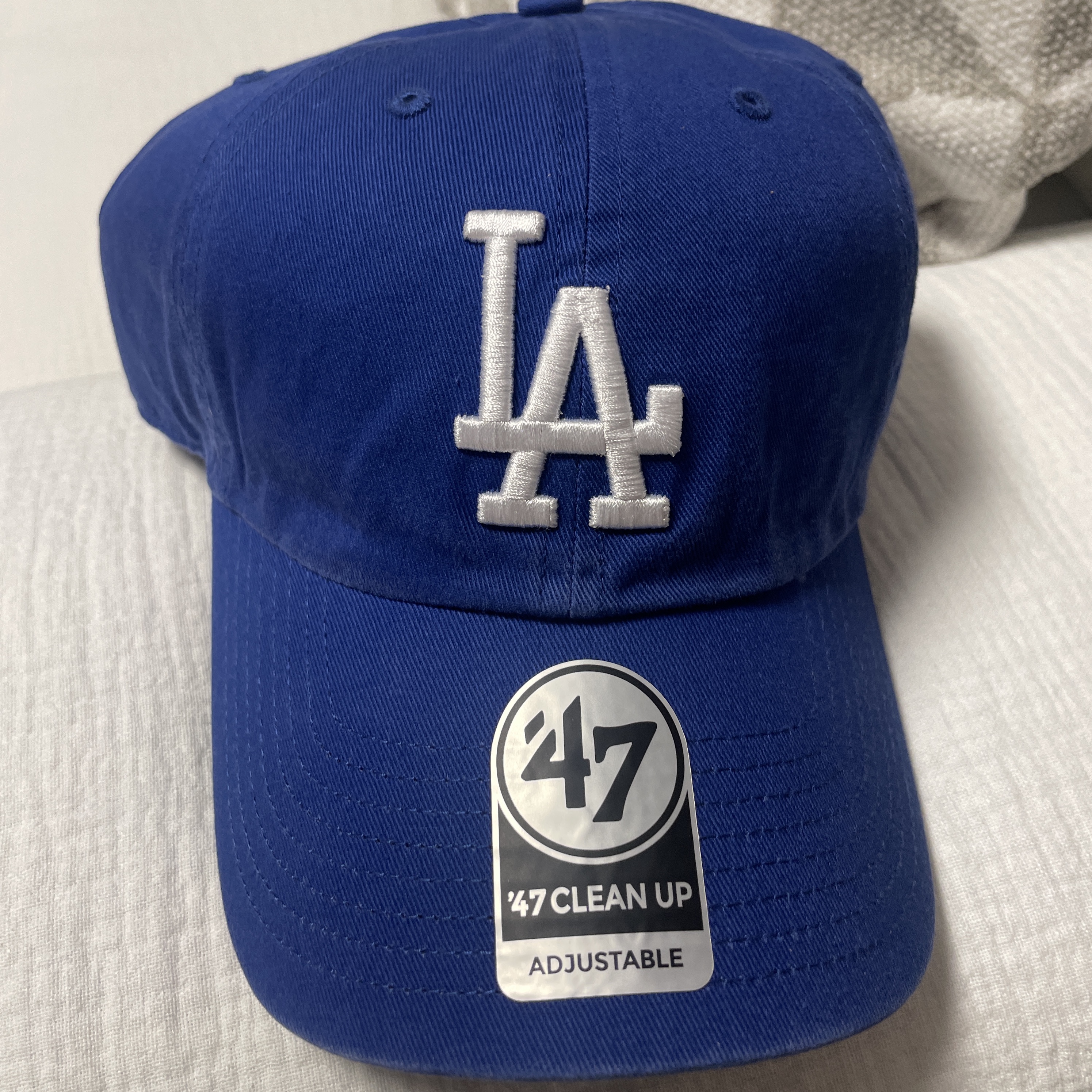 47 Brand LA Dodgers Clean Up Royal 착용 스타일
