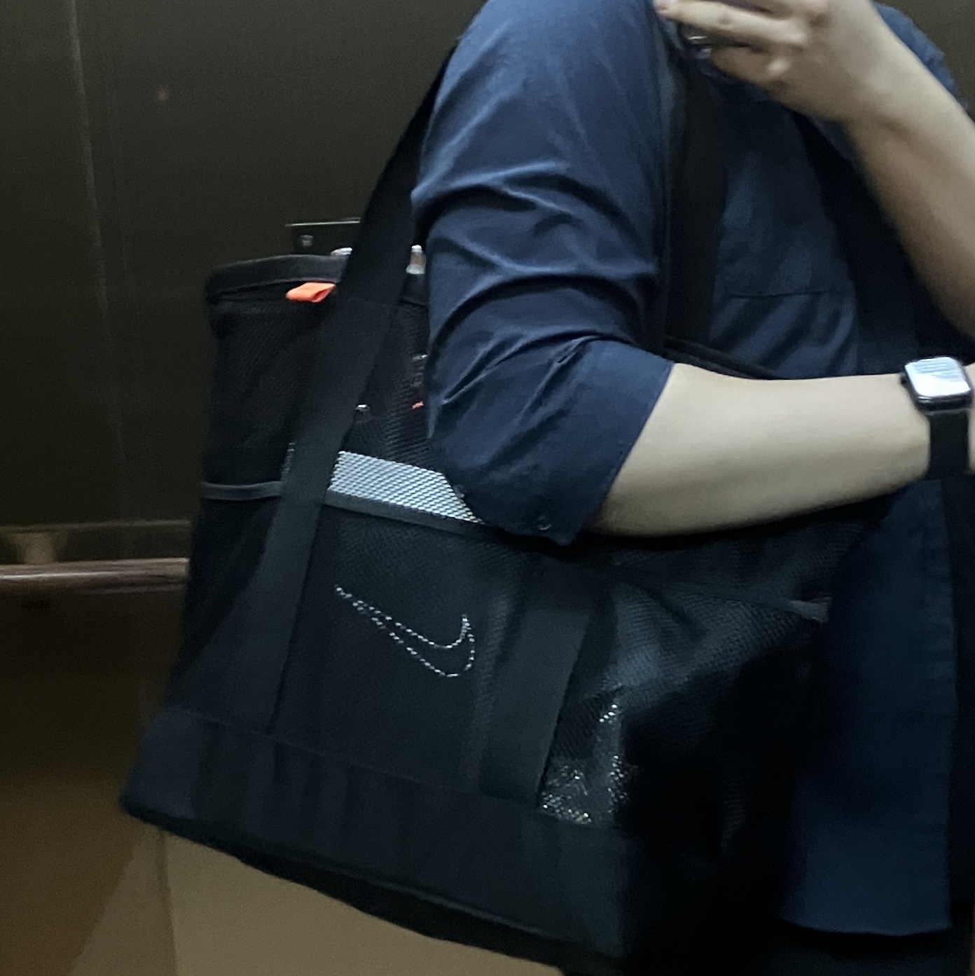 Nike Member Days Sports Mesh Bag & Pouch 착용 스타일